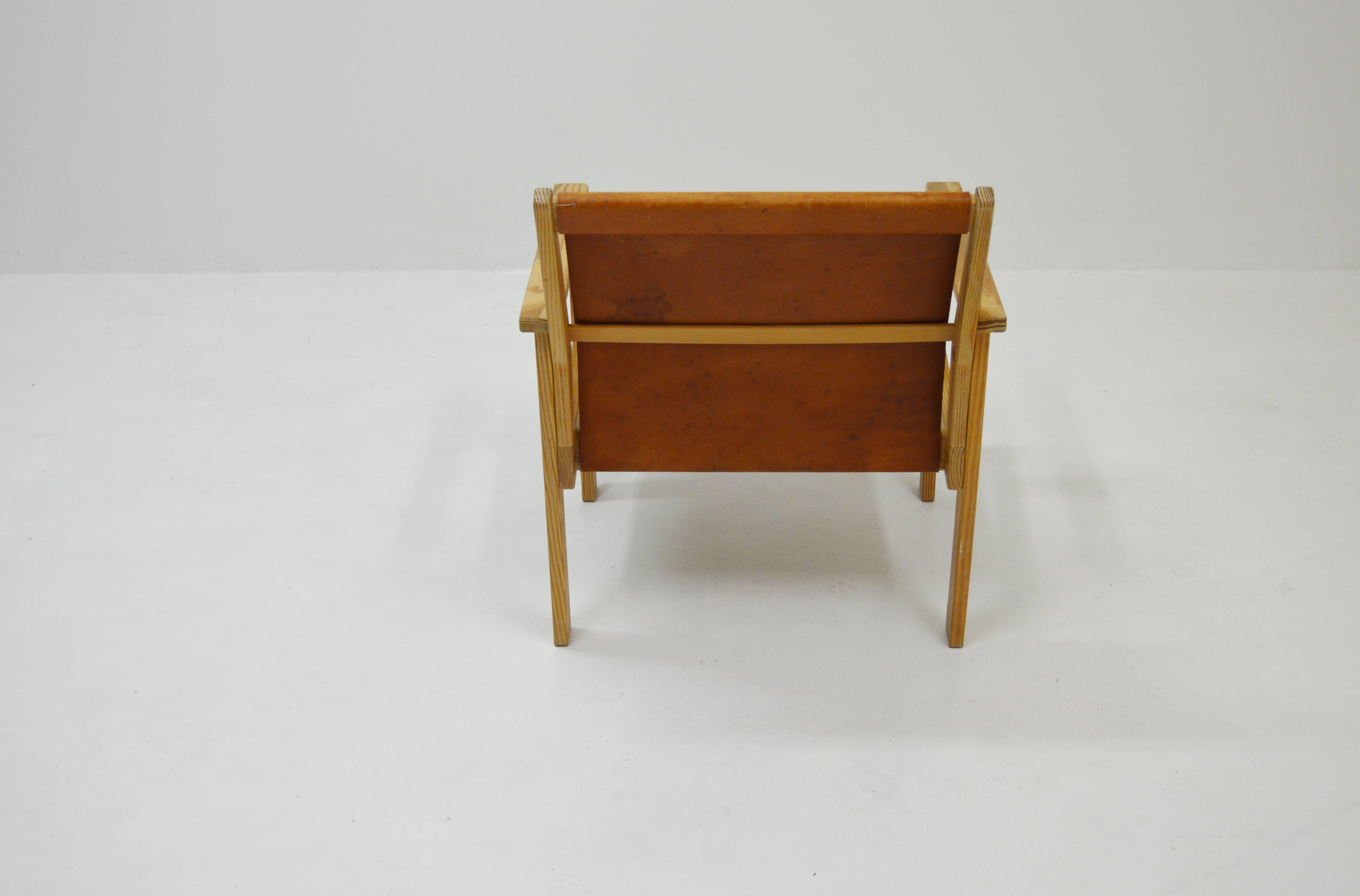 Easy chair by Hans-Agne Jakobsson, circa 1970s For Sale 2