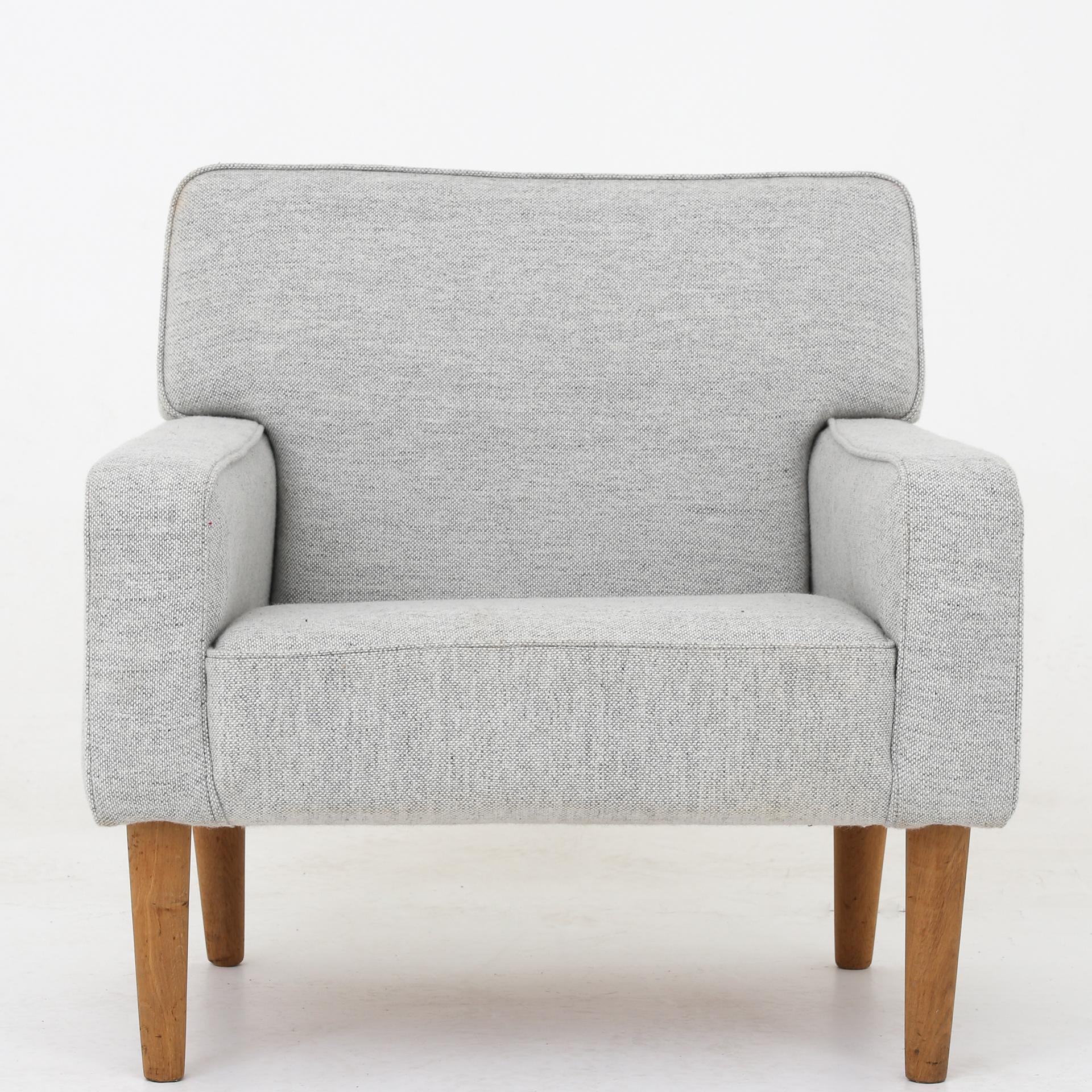 Oak Easy Chair by Hans J. Wegner