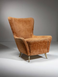 Sedia Easy Chair di ISA Bergamo, Italia, anni '50