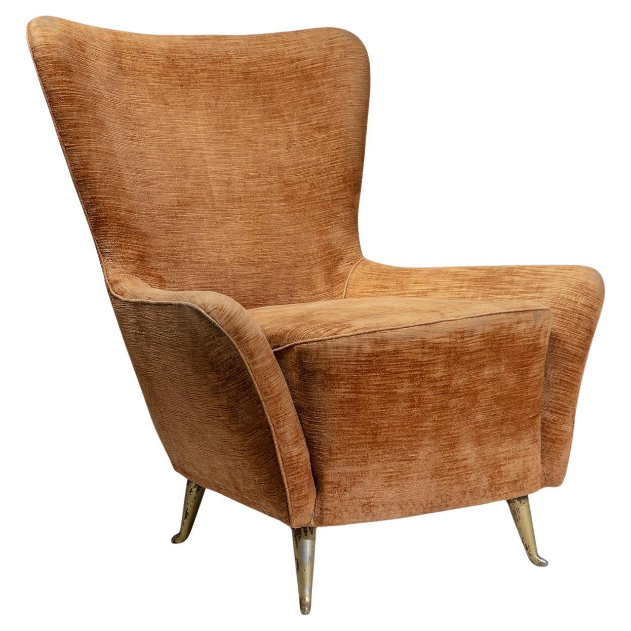 Easy Chair by Isa Bergamo, Italy, 1950s For Sale