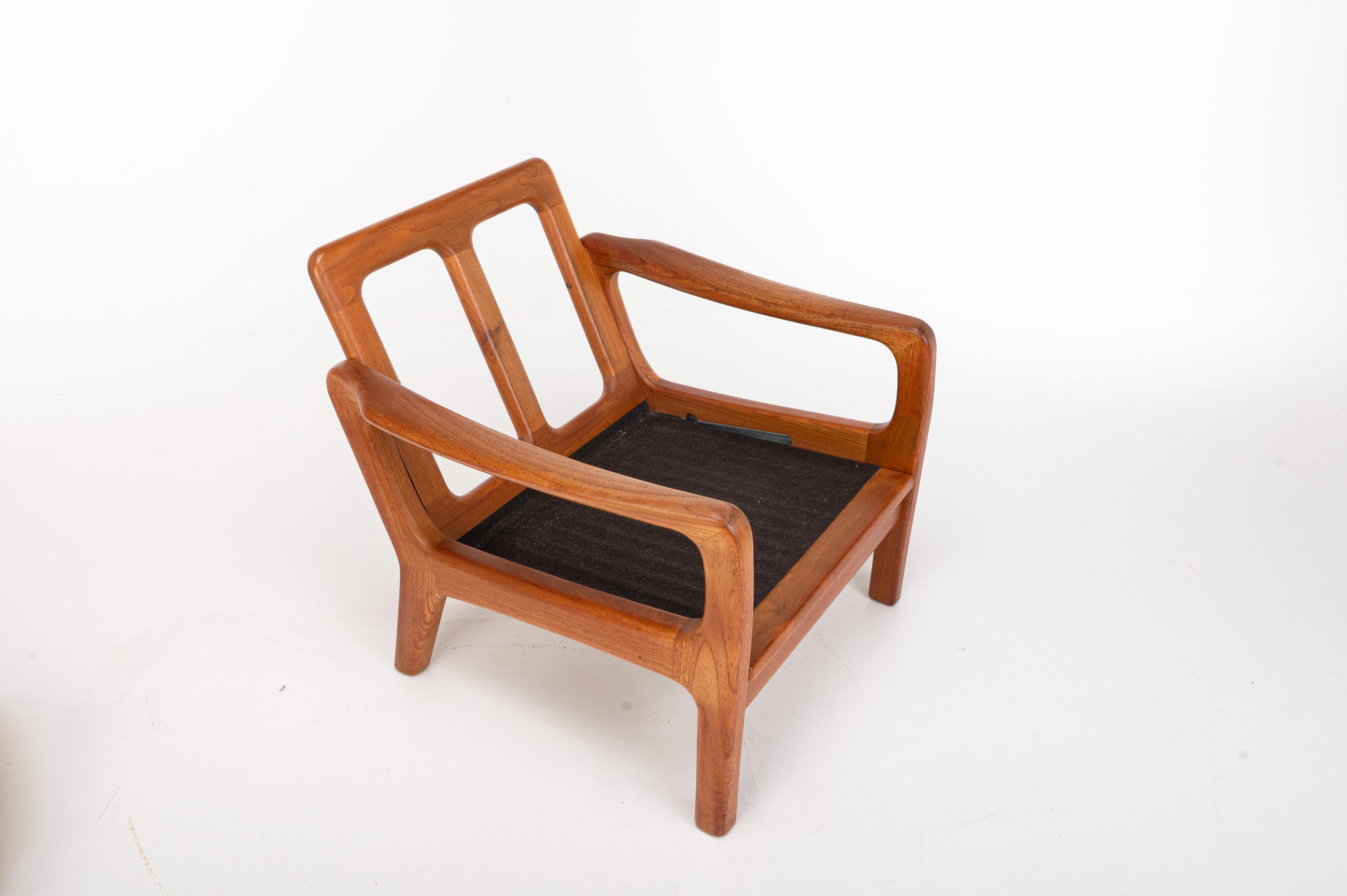 Easy Chair von Juul Kristensen für JK Dänemark, 1960er Jahre im Angebot 4