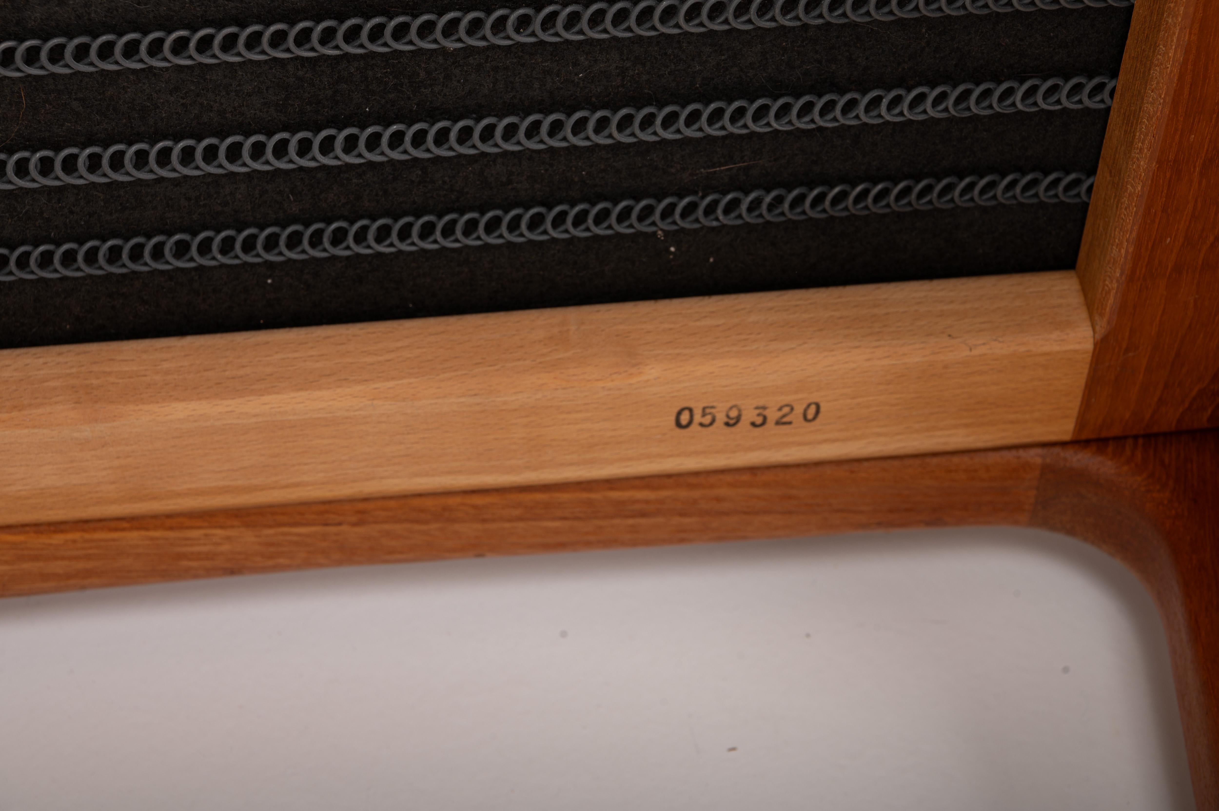 Easy Chair von Juul Kristensen für JK Dänemark, 1960er Jahre im Angebot 5