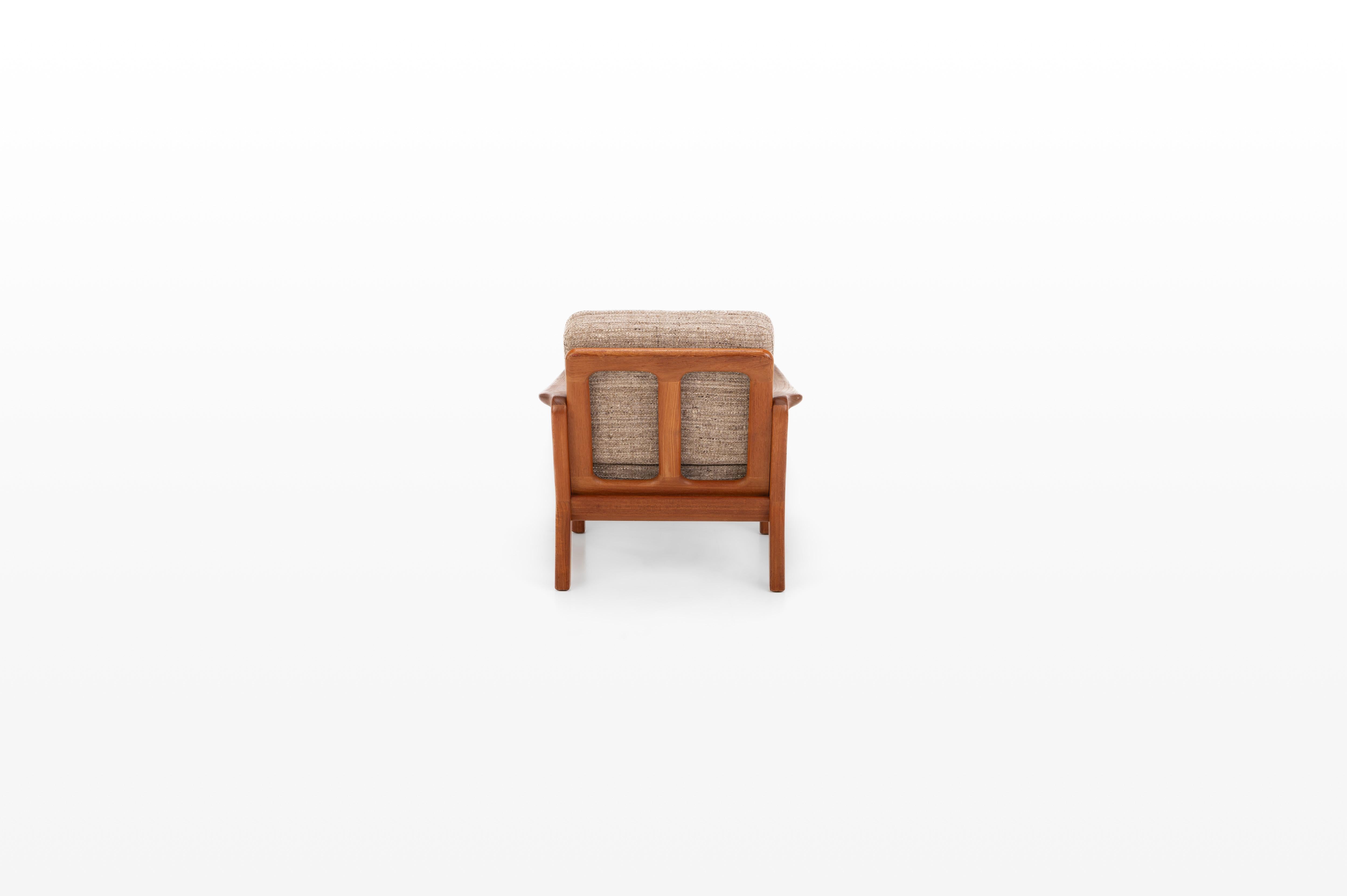 Easy Chair von Juul Kristensen für JK Dänemark, 1960er Jahre im Zustand „Gut“ im Angebot in Ranst, VAN