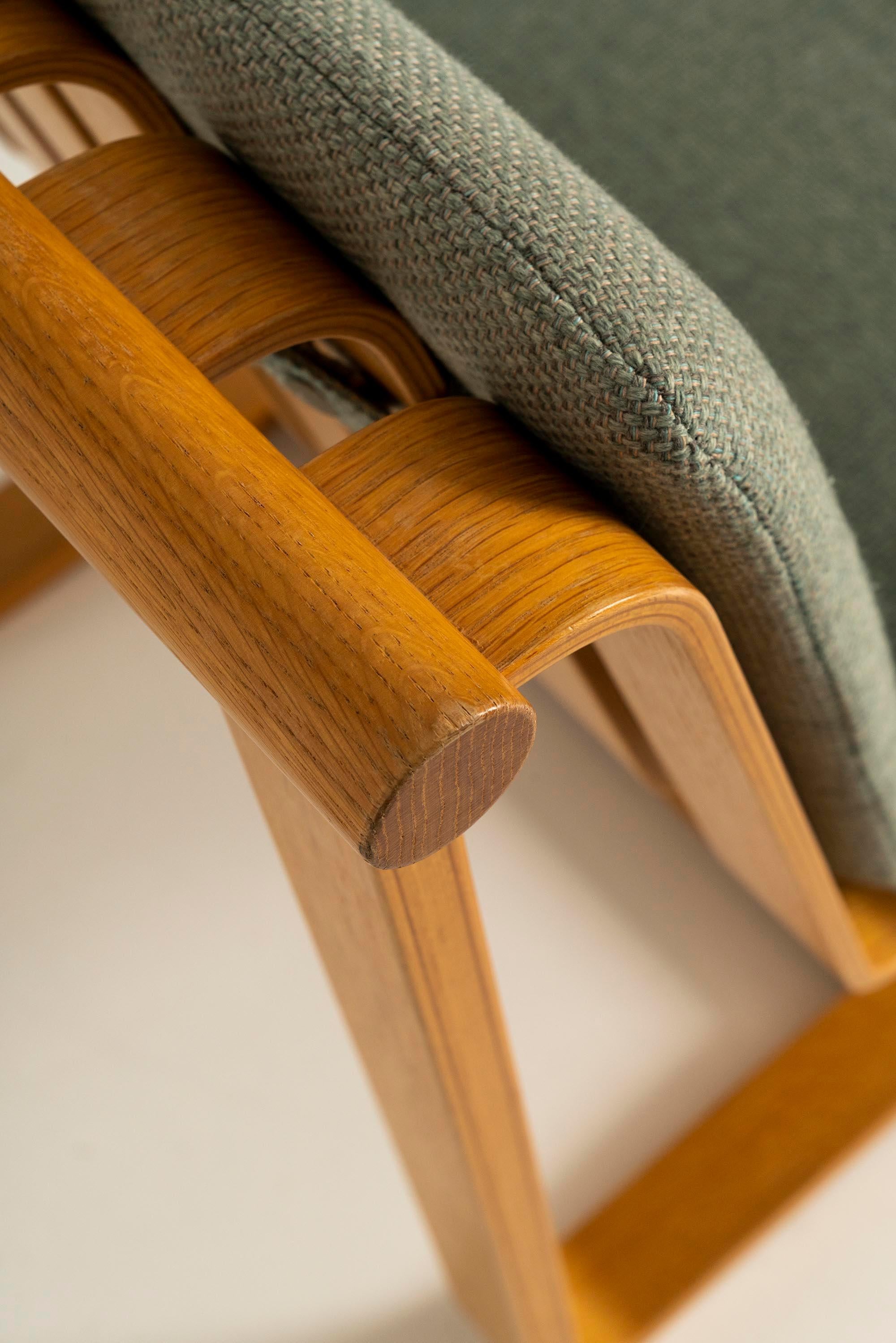 Fabric Easy Chair by Katsuo Matsumura Model T-5110, Japan, 1960s