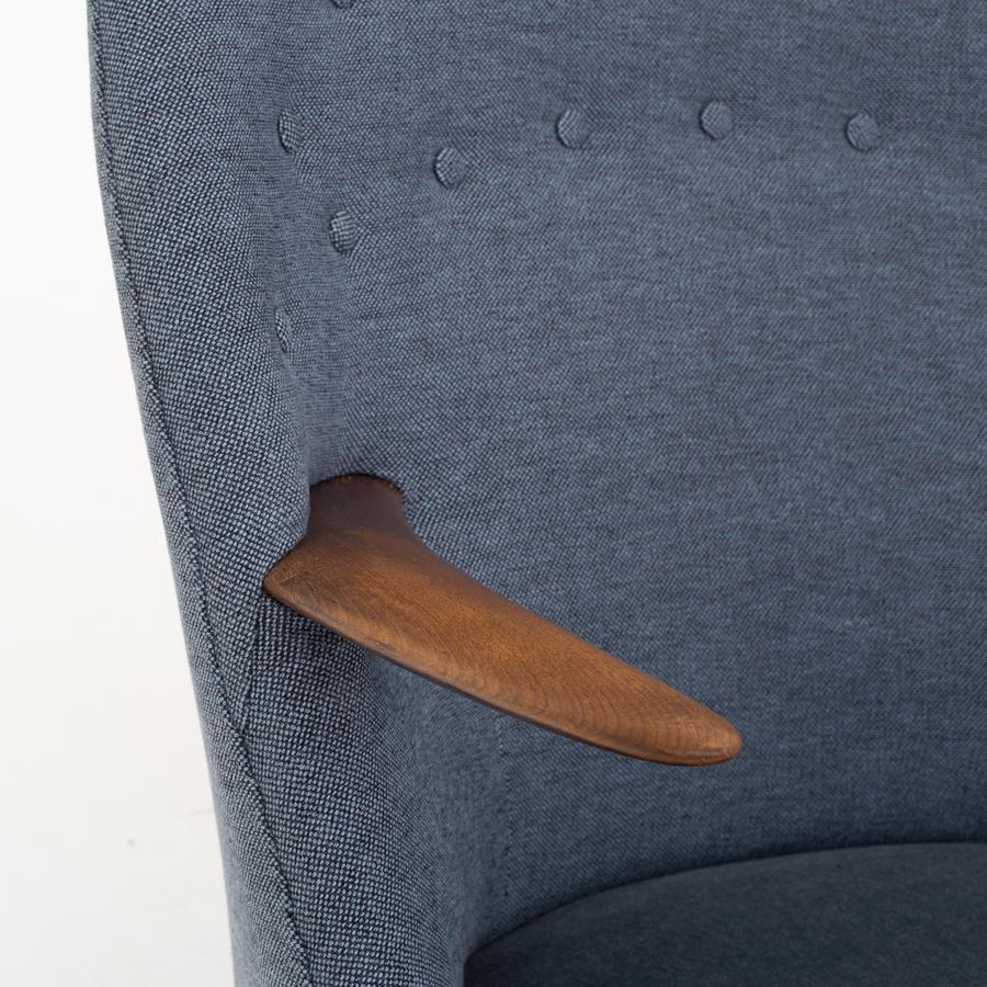 Patinated Easy Chair by Kurt Østervig