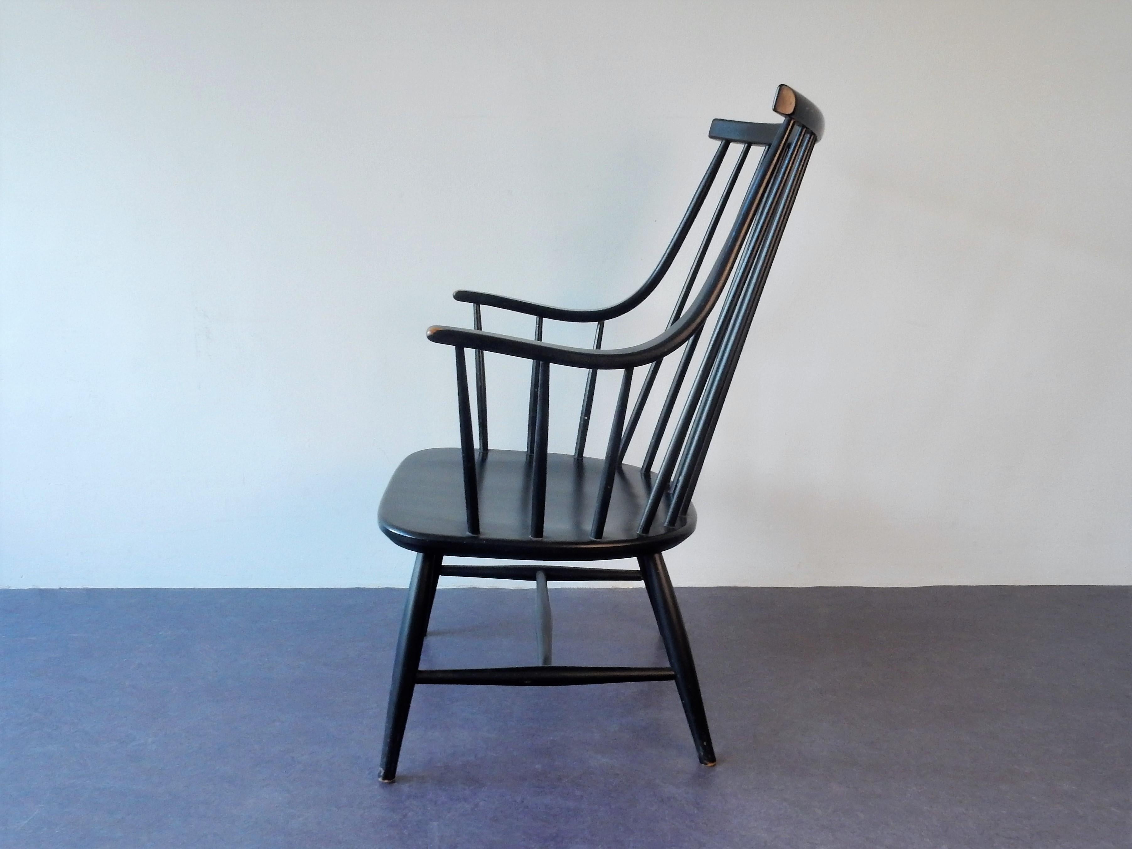 Mid-Century Modern Easy Chair by Lena Larsson for Nesto, Sweden, 1960s