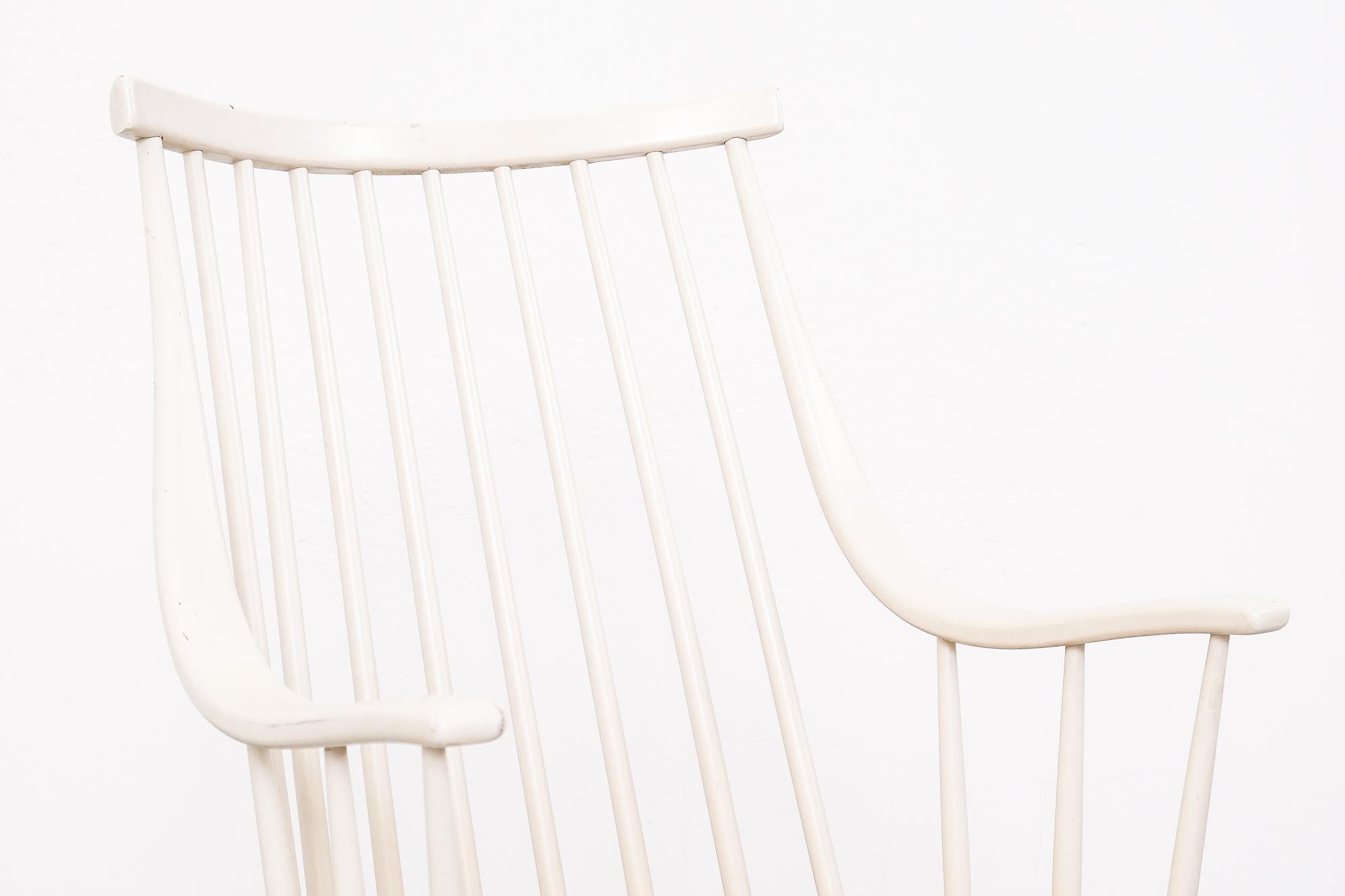 Scandinavian Modern Easy Chair by Lena Larsson for Nesto, Sweden, 1960s