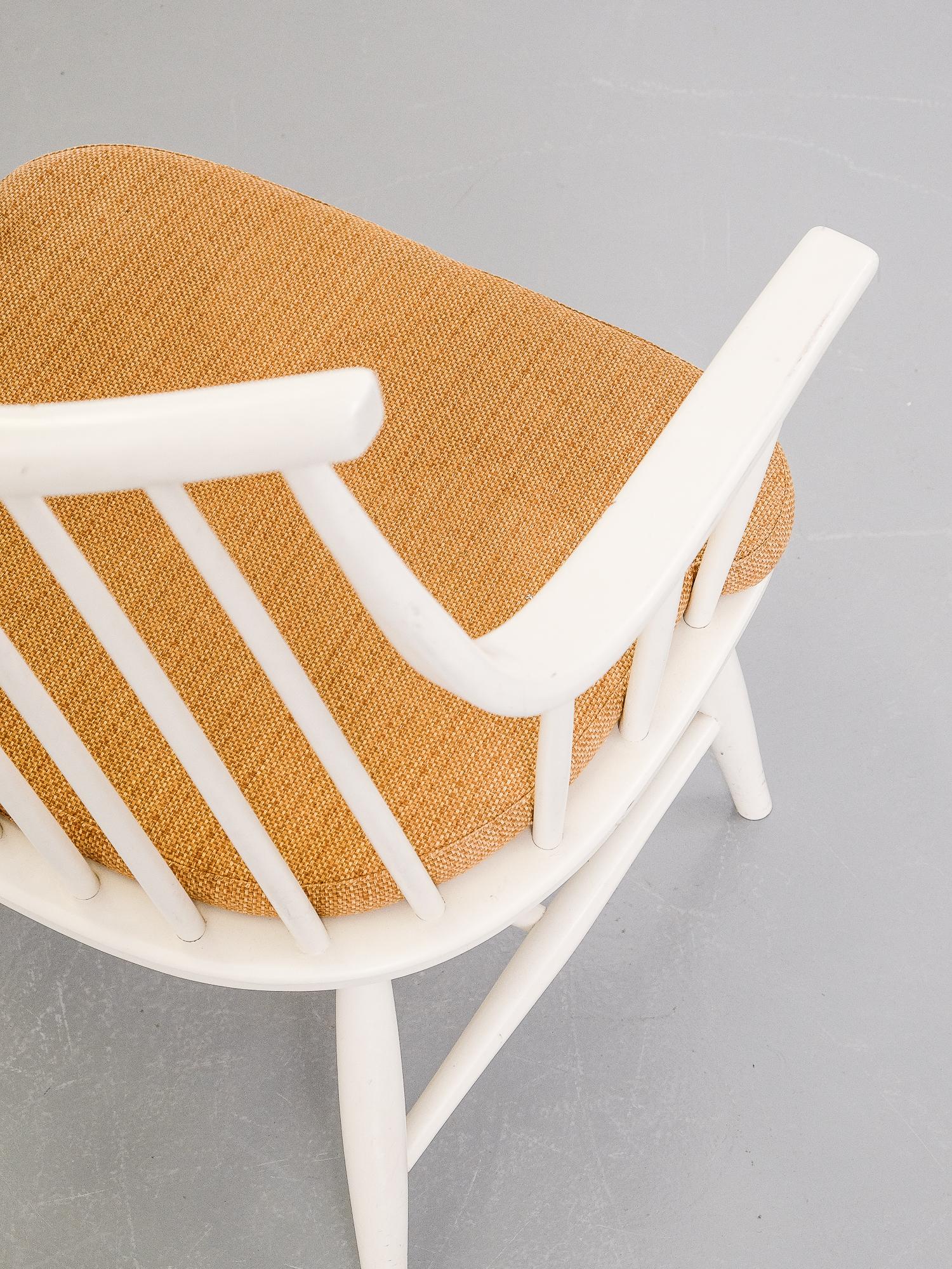 Mid-20th Century Easy Chair by Lena Larsson for Nesto, Sweden, 1960s