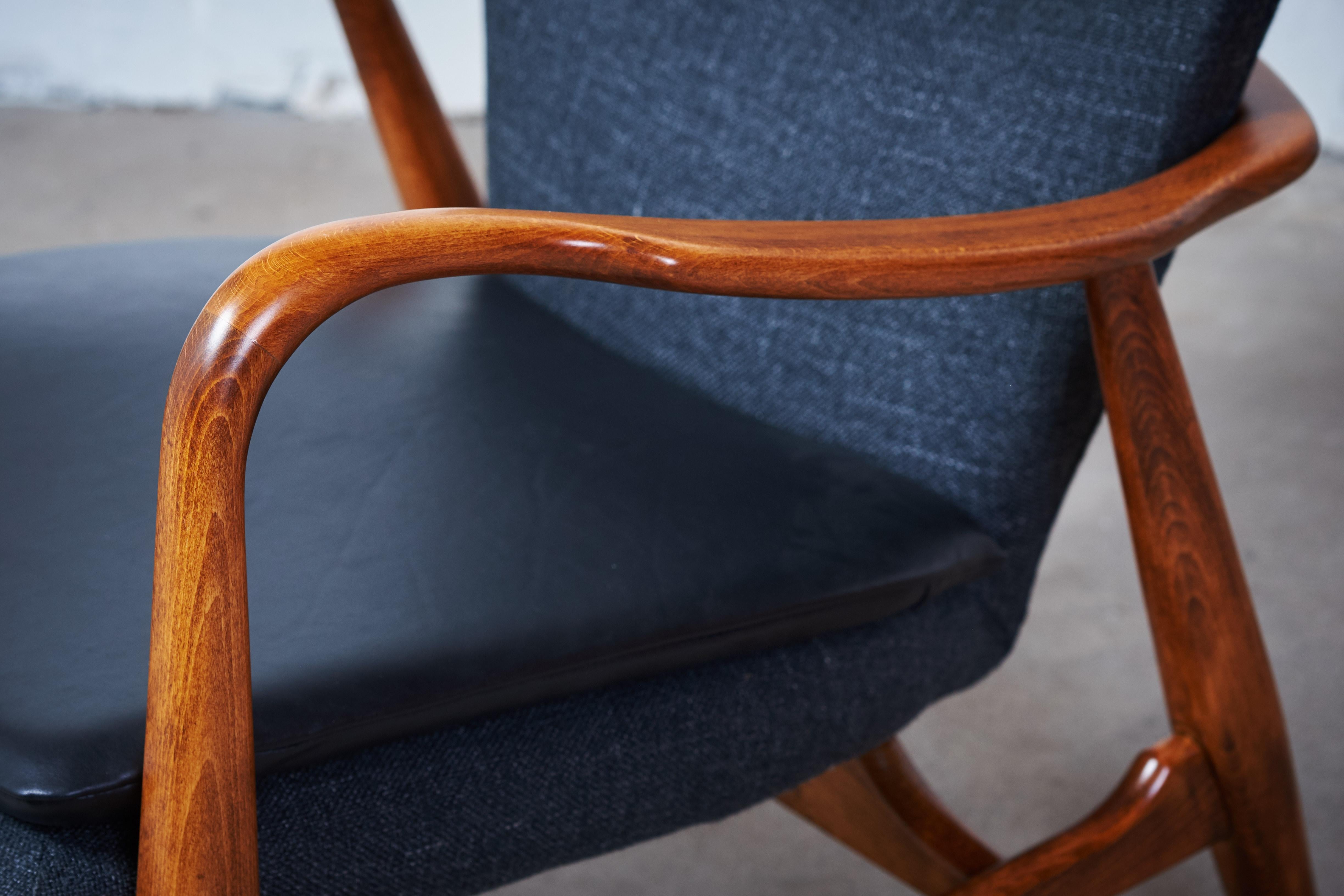 Easy Chair by Madsen & Schübel, 1950s For Sale 5