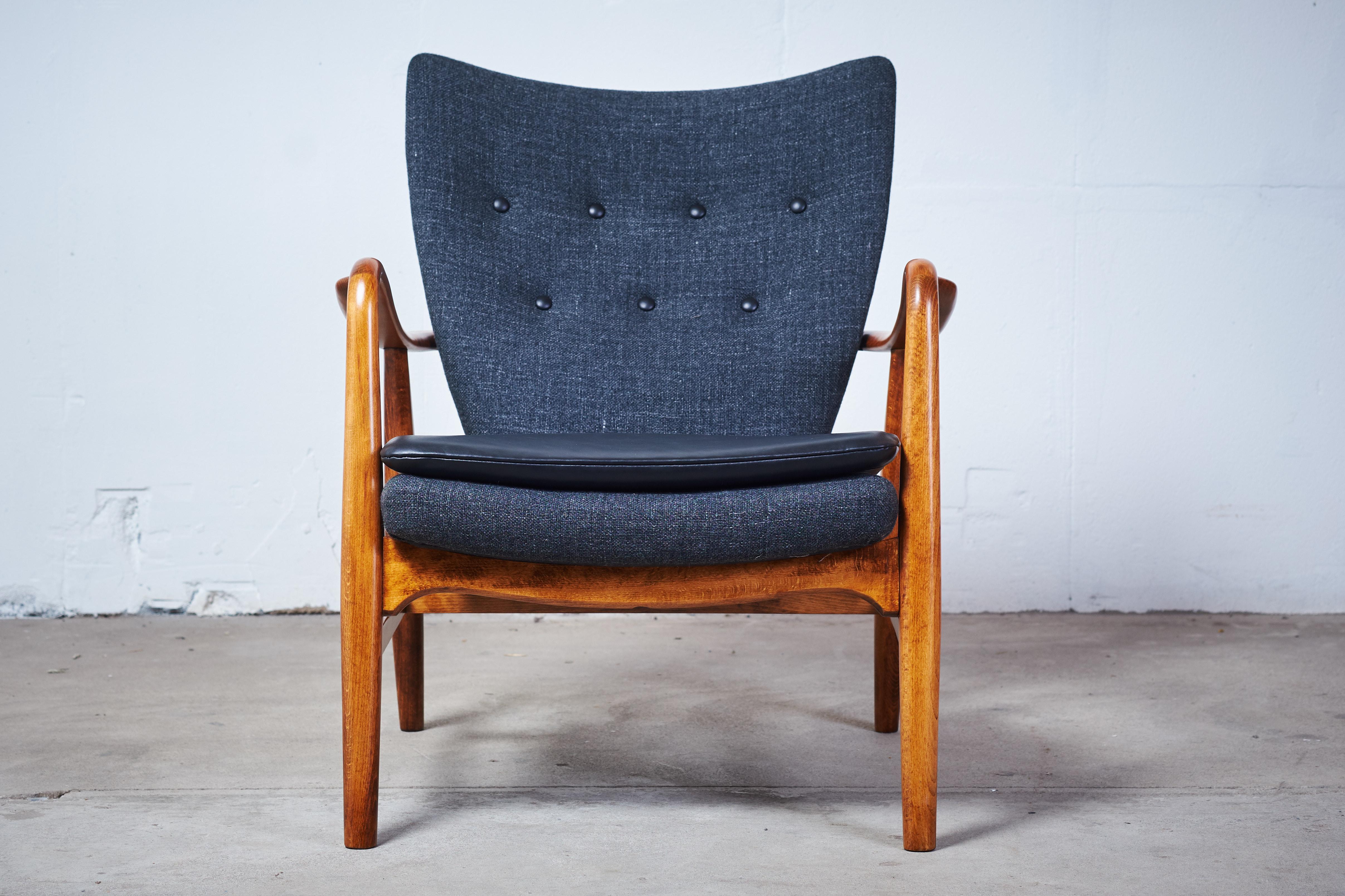 Mid-Century Modern Easy Chair by Madsen & Schübel, 1950s For Sale