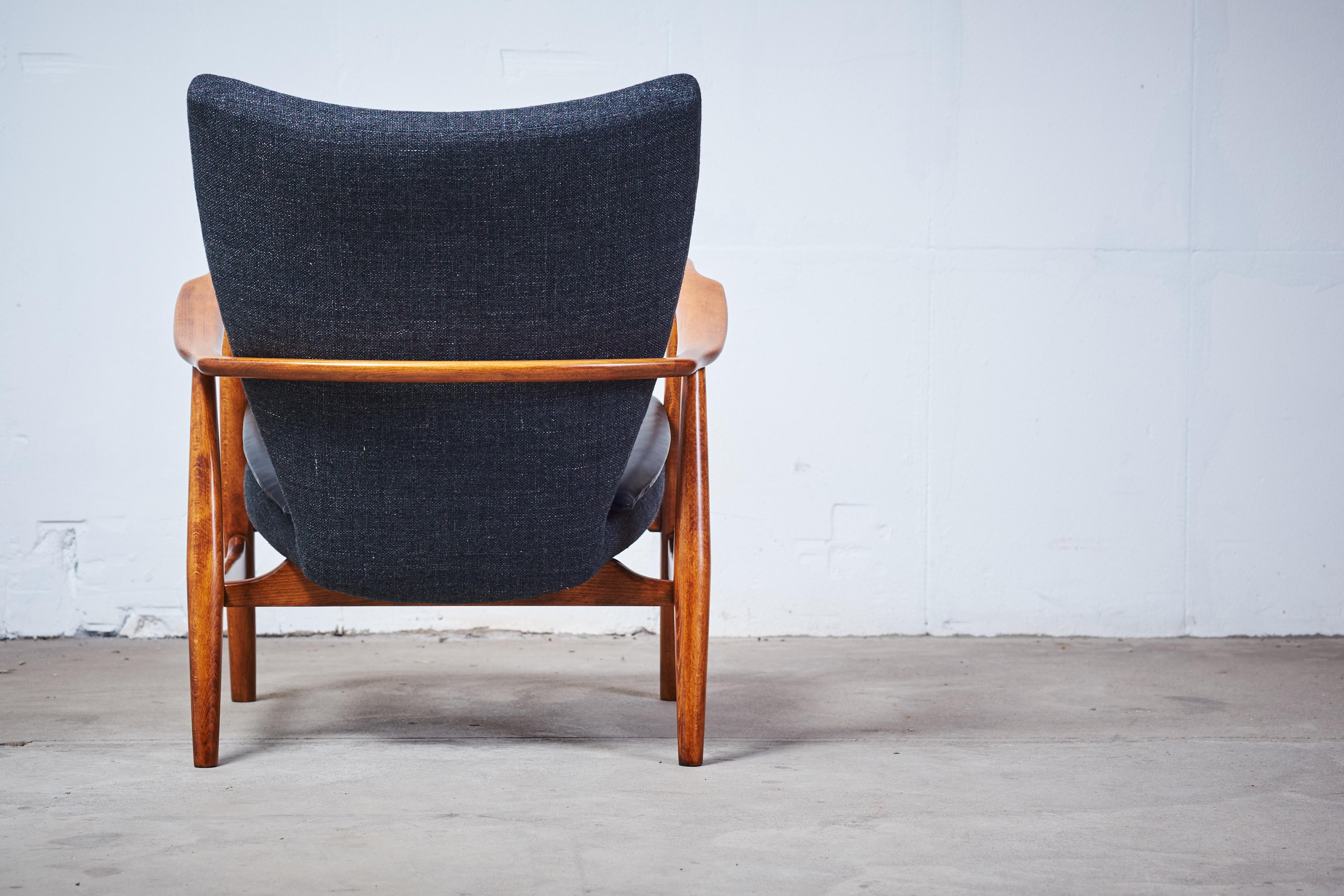 Easy Chair by Madsen & Schübel, 1950s In Excellent Condition For Sale In Middelfart, Fyn