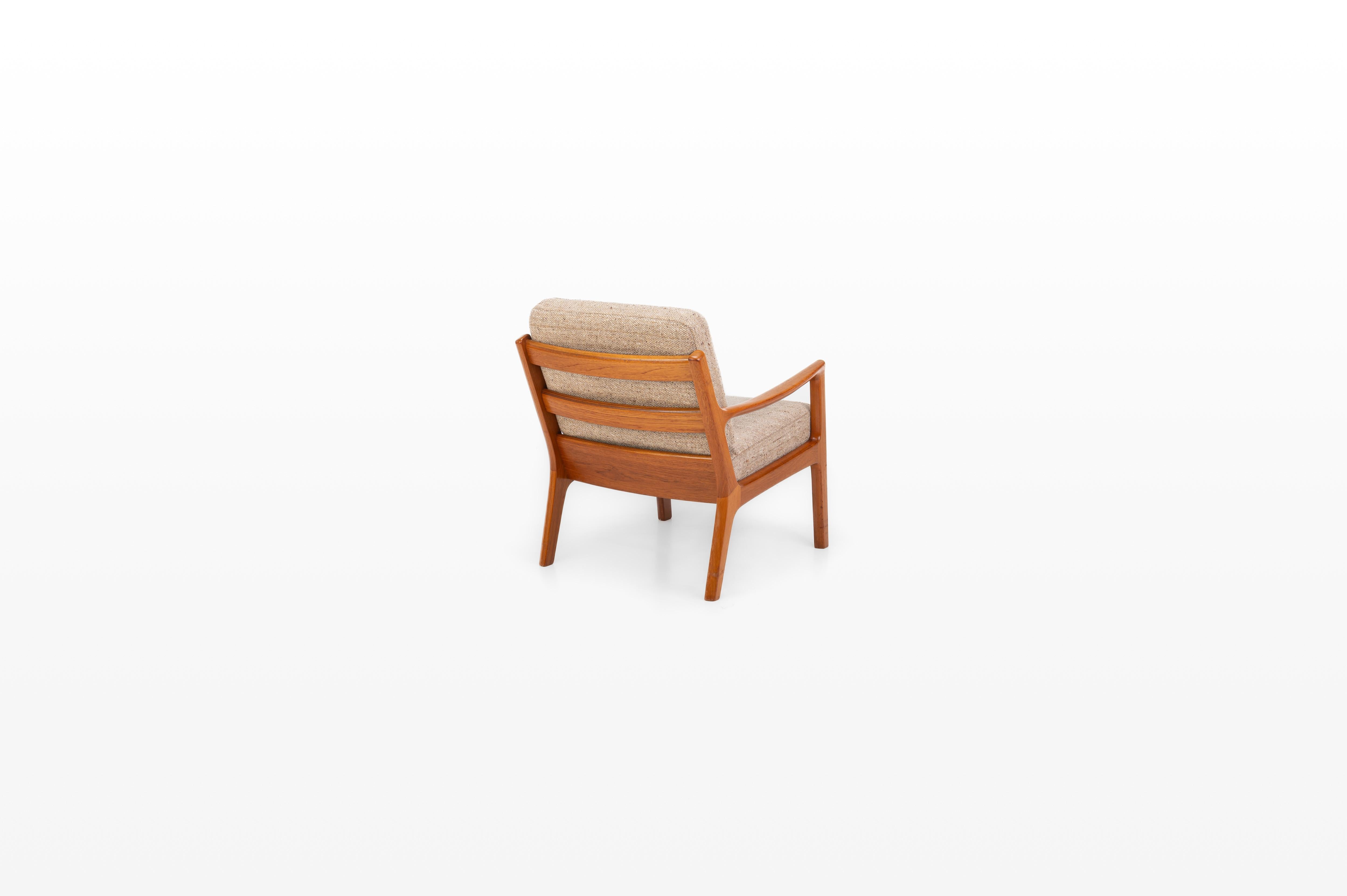 Sessel von Ole Wanscher für Peter Jeppesen Møbelfarbik, Dänemark 1960er Jahre (Dänisch) im Angebot