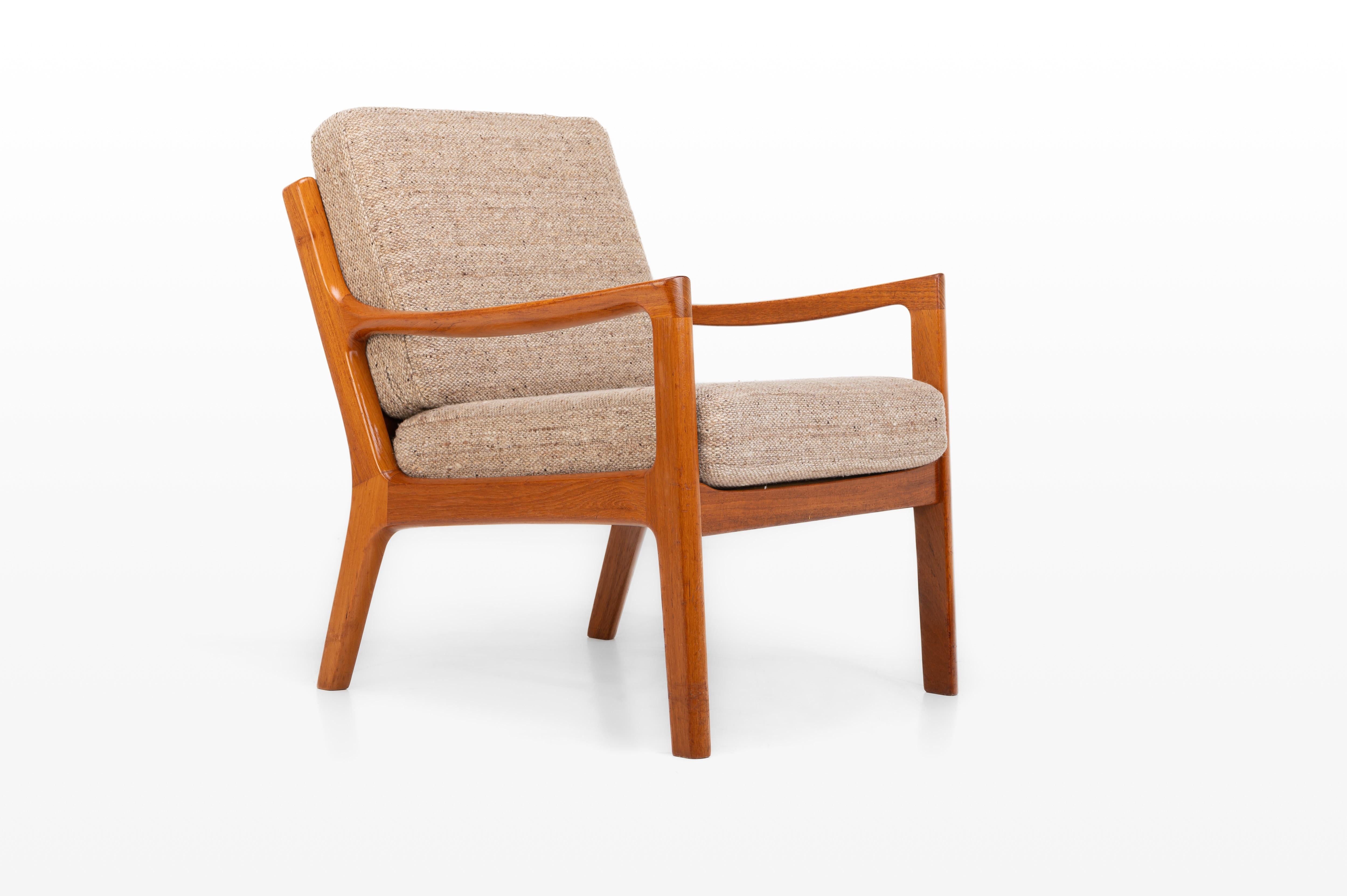 Sessel von Ole Wanscher für Peter Jeppesen Møbelfarbik, Dänemark 1960er Jahre (20. Jahrhundert) im Angebot