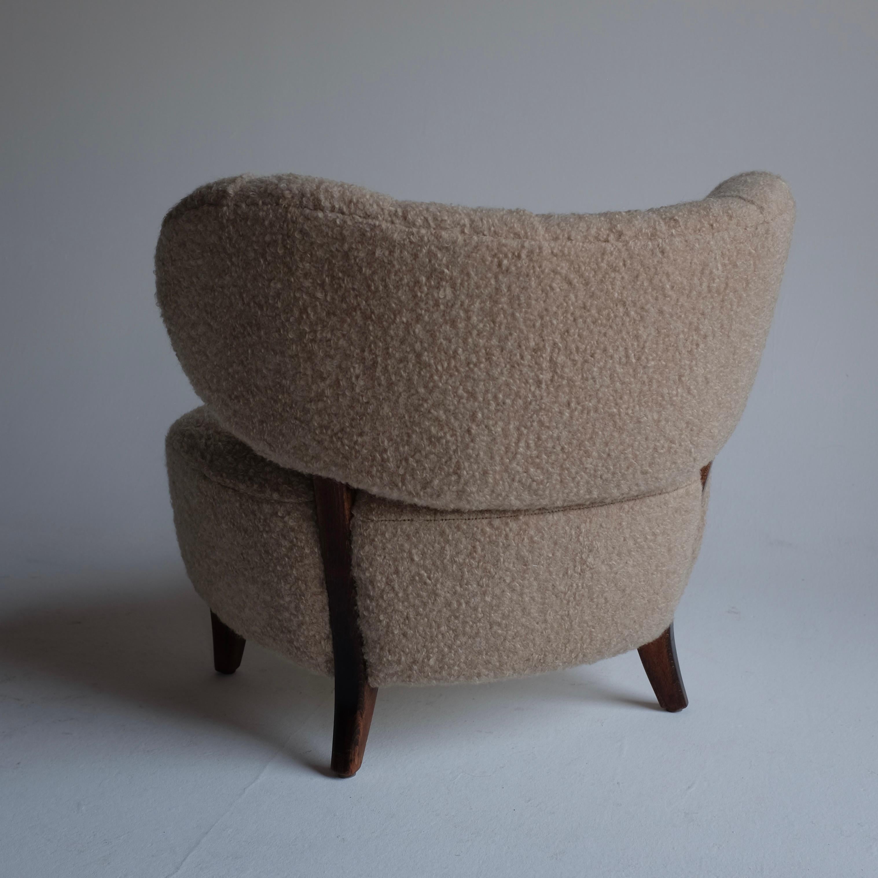 Swedish Easy chair by Otto Schulz for Boet For Sale