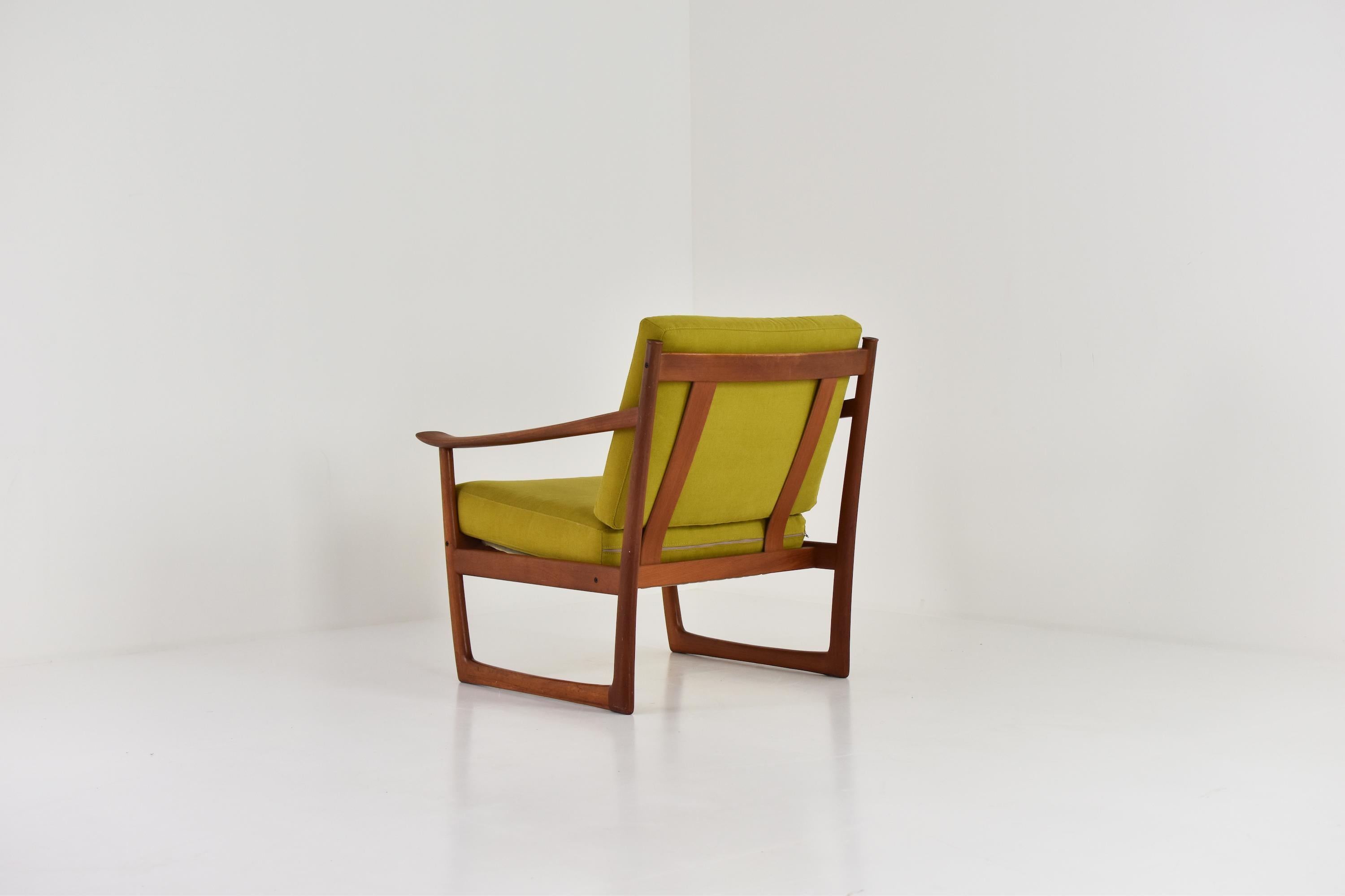 Easy Chair by P. Hvidt and O. Molgaard-Nielsen for France & Søn, Denmark 1960's 1
