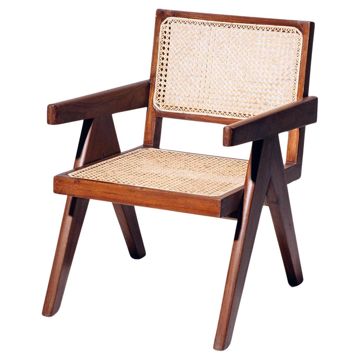 Easy Chair by Pierre Jeanneret for Chandigarh, India, Circa 1955-56