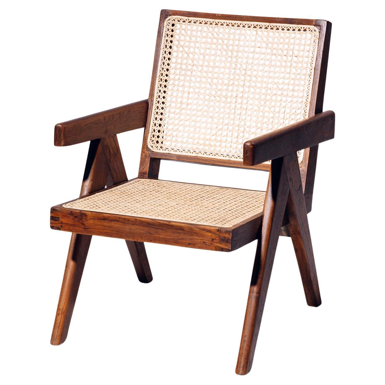 Easy Chair by Pierre Jeanneret for Chandigarh, India, Circa 1955-56