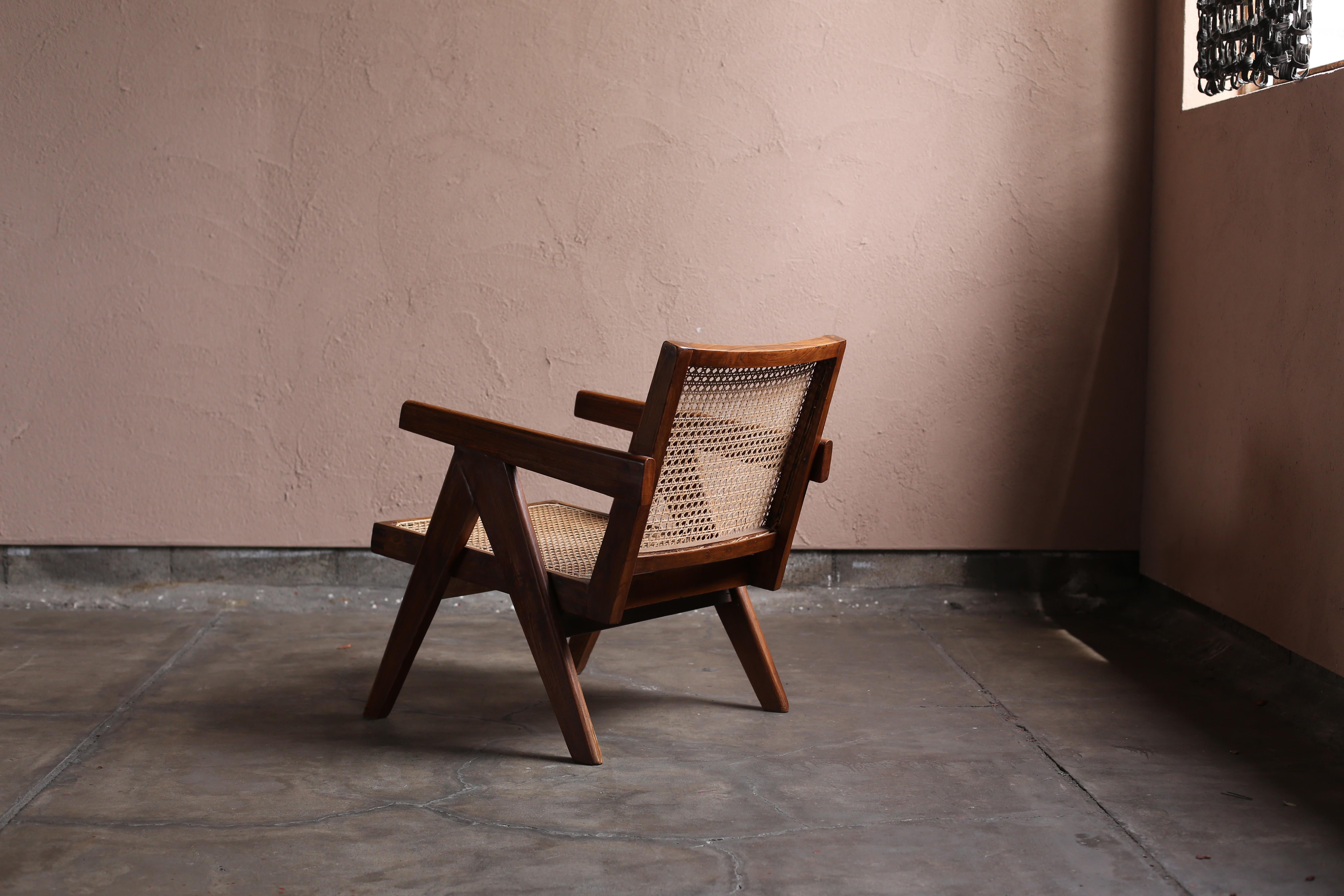 Indian Easy Chair by Pierre Jeanneret