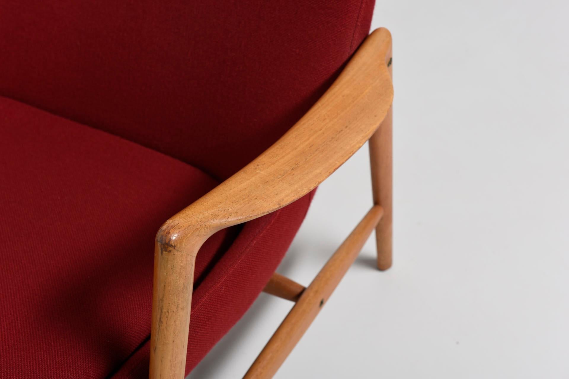 Beech Easy Chair by Rastad & Relling