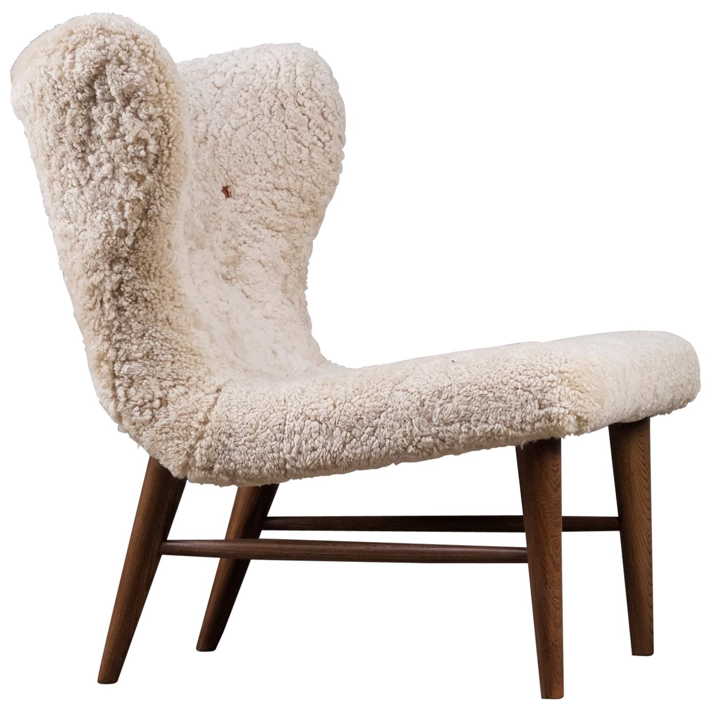 Easy Chair Designed by Erik Bertil Karlén, Sweden, 1950s
