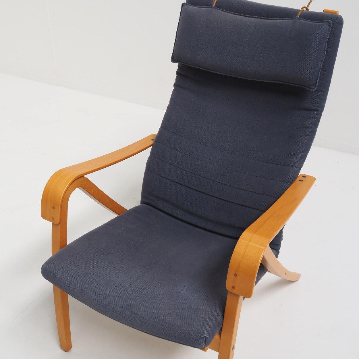 Late 20th Century Easy Chair designed by Finnish Designer Simo Heikillä For Sale