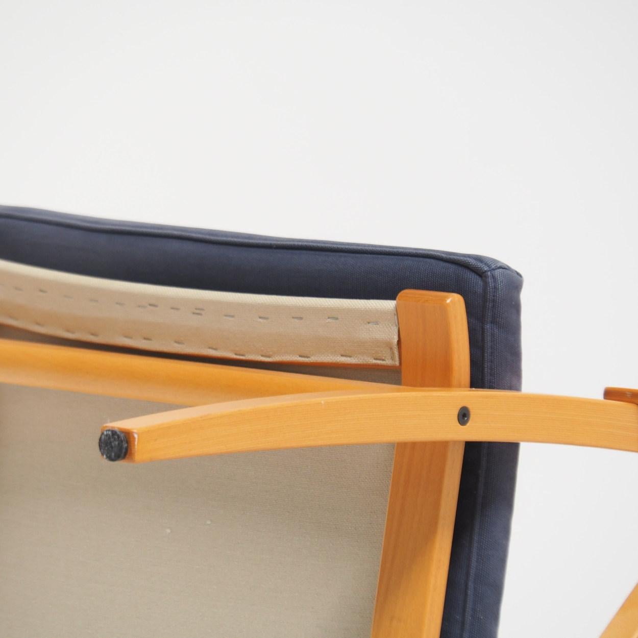 Fabric Easy Chair designed by Finnish Designer Simo Heikillä For Sale