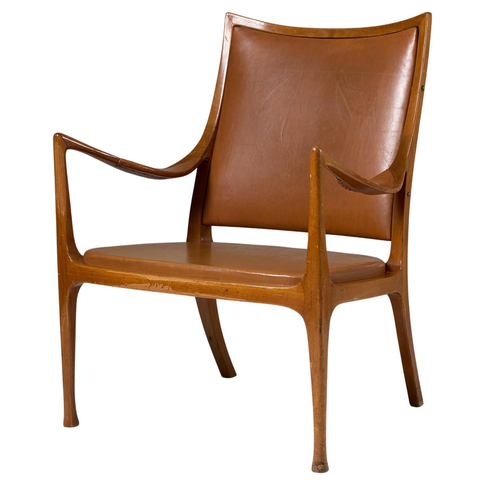 Easy chair designed by Hans Asplund for Nordiska Kompaniet, Sweden 1955