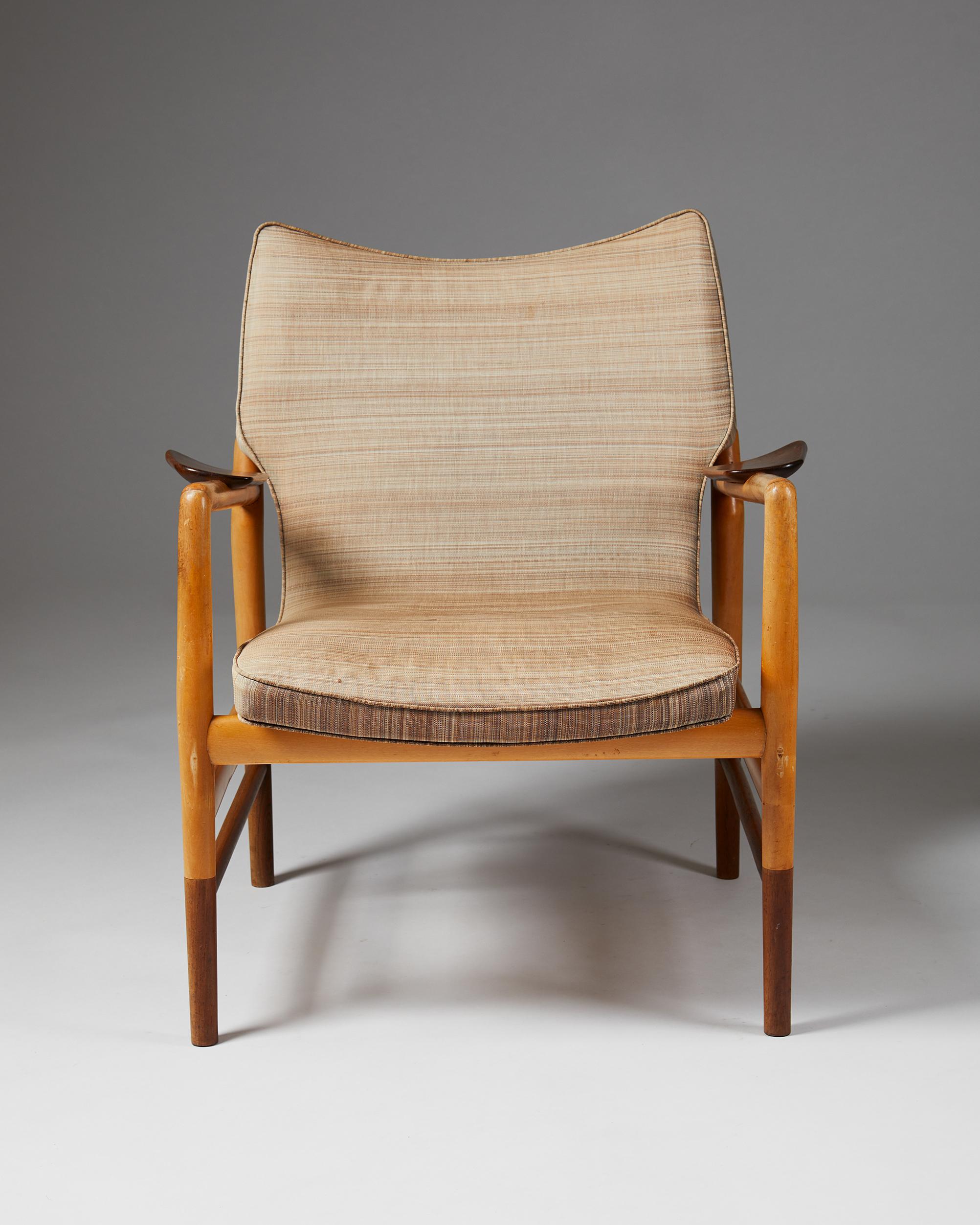 Danish Easy Chair Designed by Ib Kofod-Larsen for Christensen & Larsen Cabinetmakers