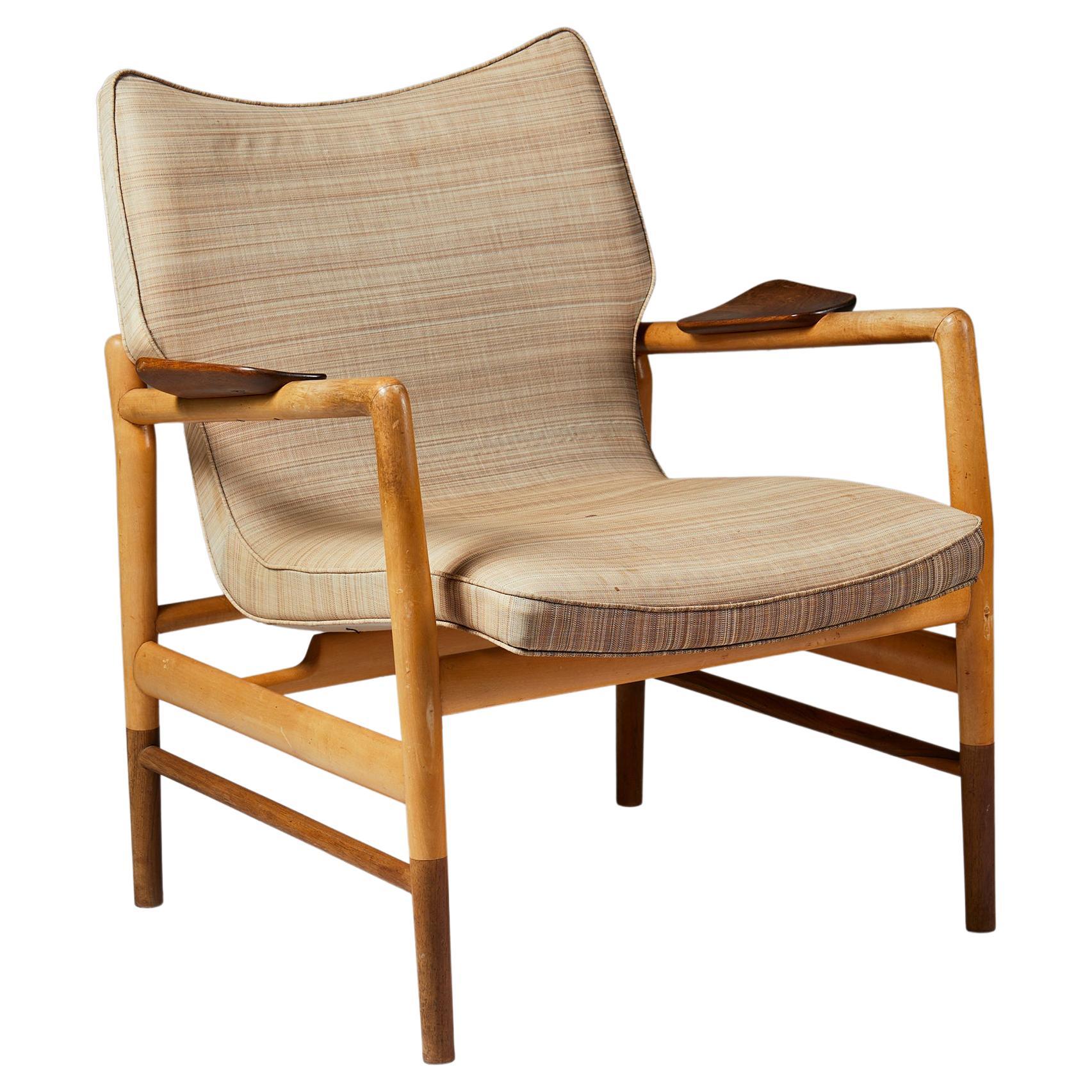 Easy Chair Designed by Ib Kofod-Larsen for Christensen & Larsen Cabinetmakers
