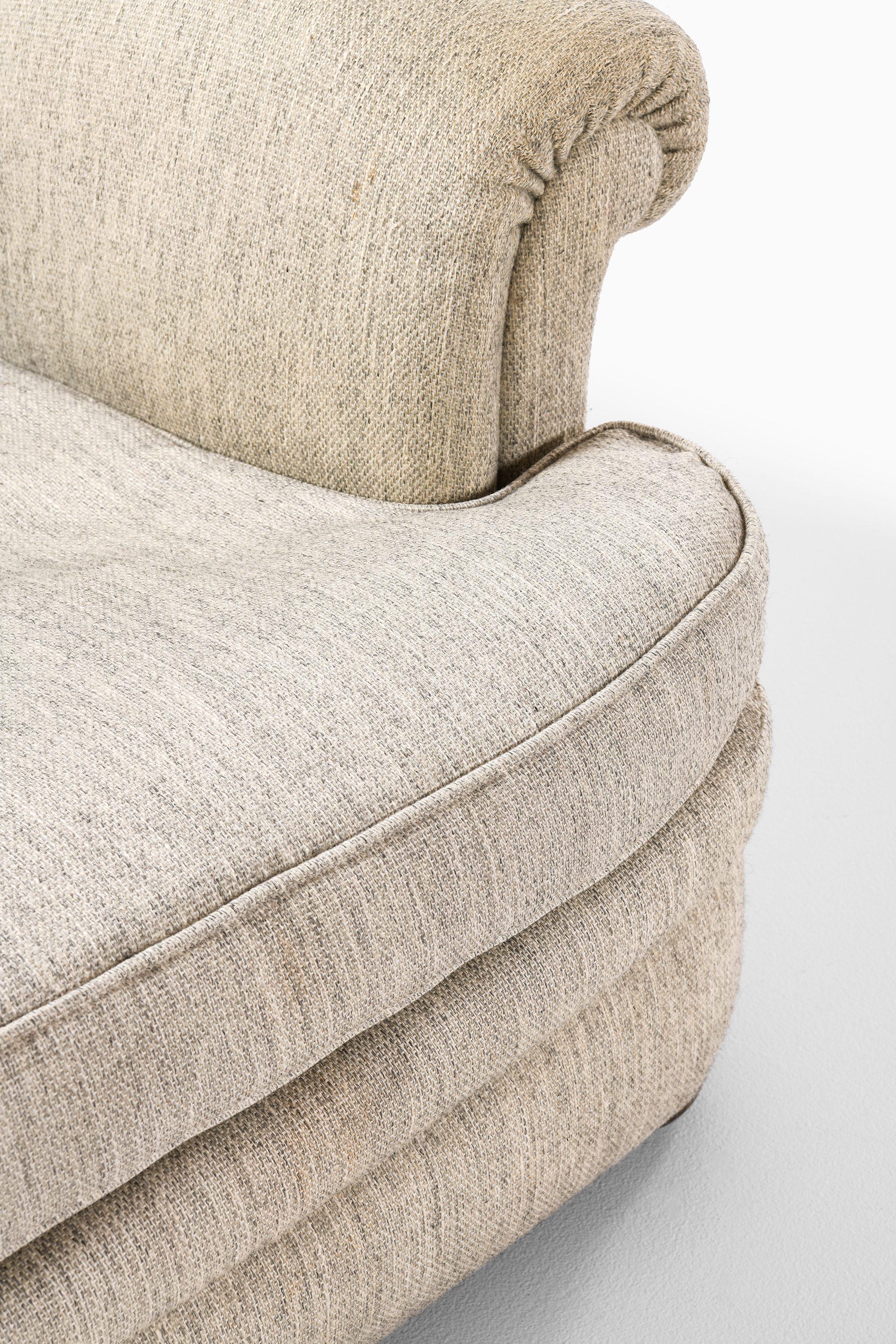 Faggio Sedia Easy Chair in Beeche e tessuto originale di Josef Frank, 1934 in vendita