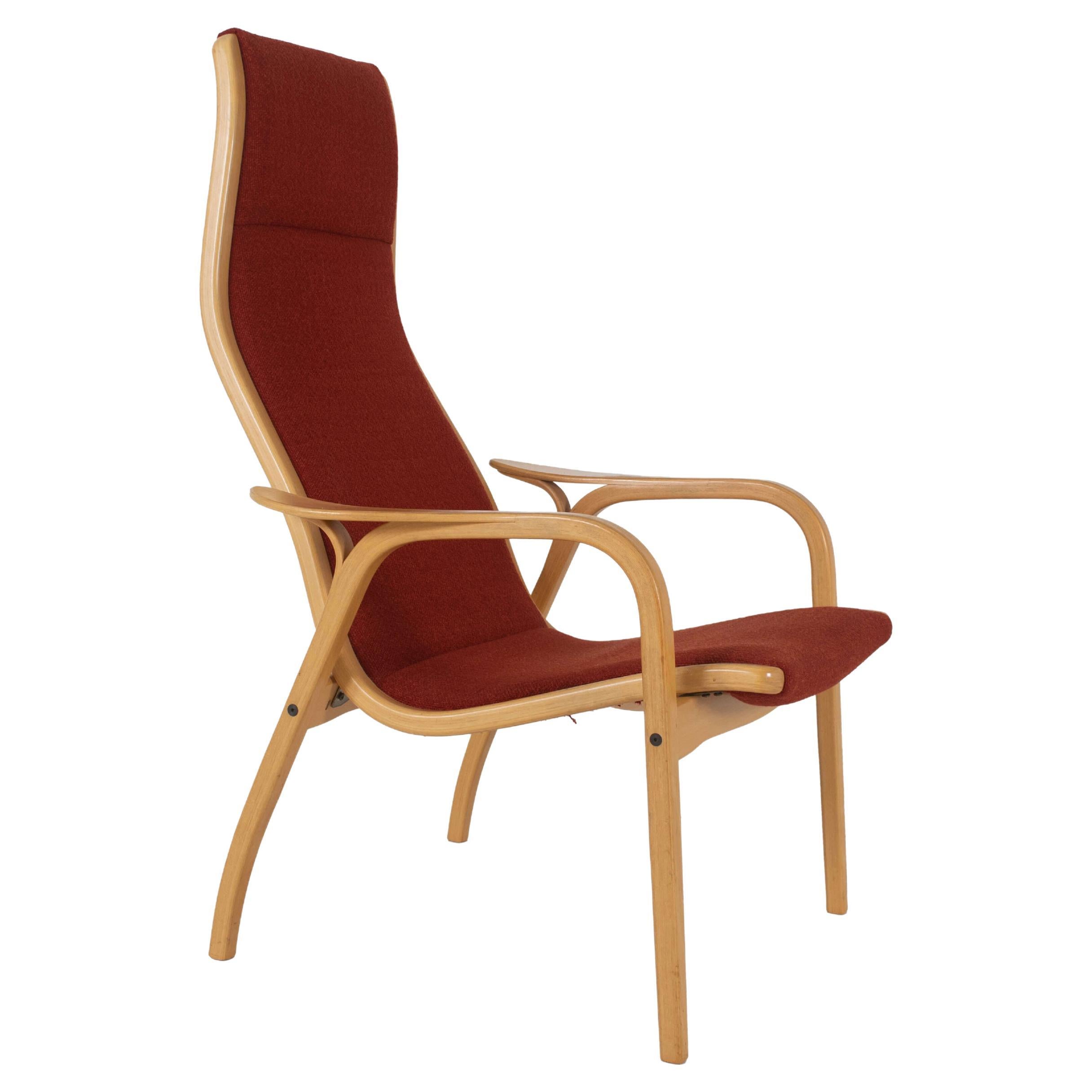 Easy Chair in Beech by Yngve Ekström for Swedese model Lamino, Sweden
