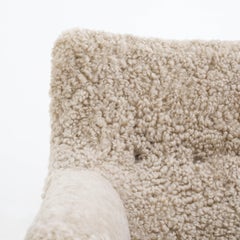 Easy Chair in Lamb's Wool