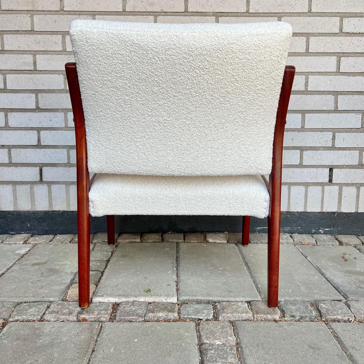 Swedish Easy chair in teak by Karl-Erik Ekselius For Sale