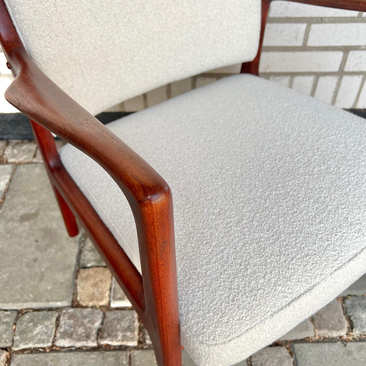 Easy chair in teak by Karl-Erik Ekselius In Good Condition For Sale In Genarp, SE