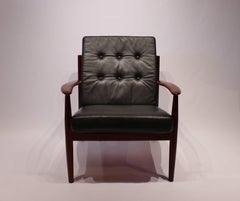 Armchair Model 118 Made In Teak By Grete Jalk For France & Son From 1960s