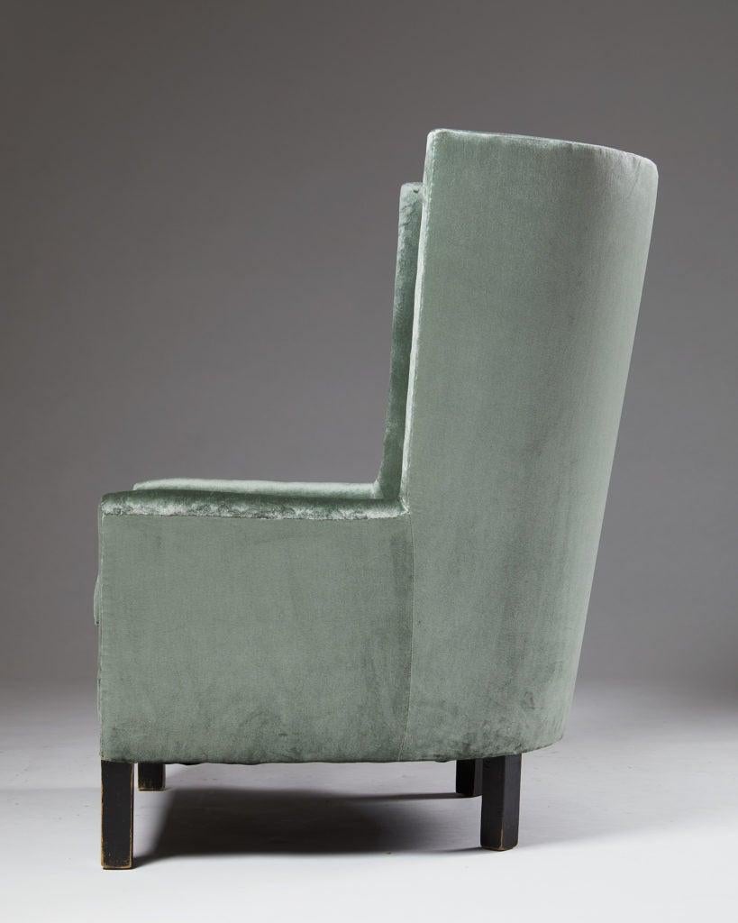 Mid-Century Modern Easy Chair Model 151 Designed by Björn Trägårdh for Svenskt Tenn, Sweden, 1930s