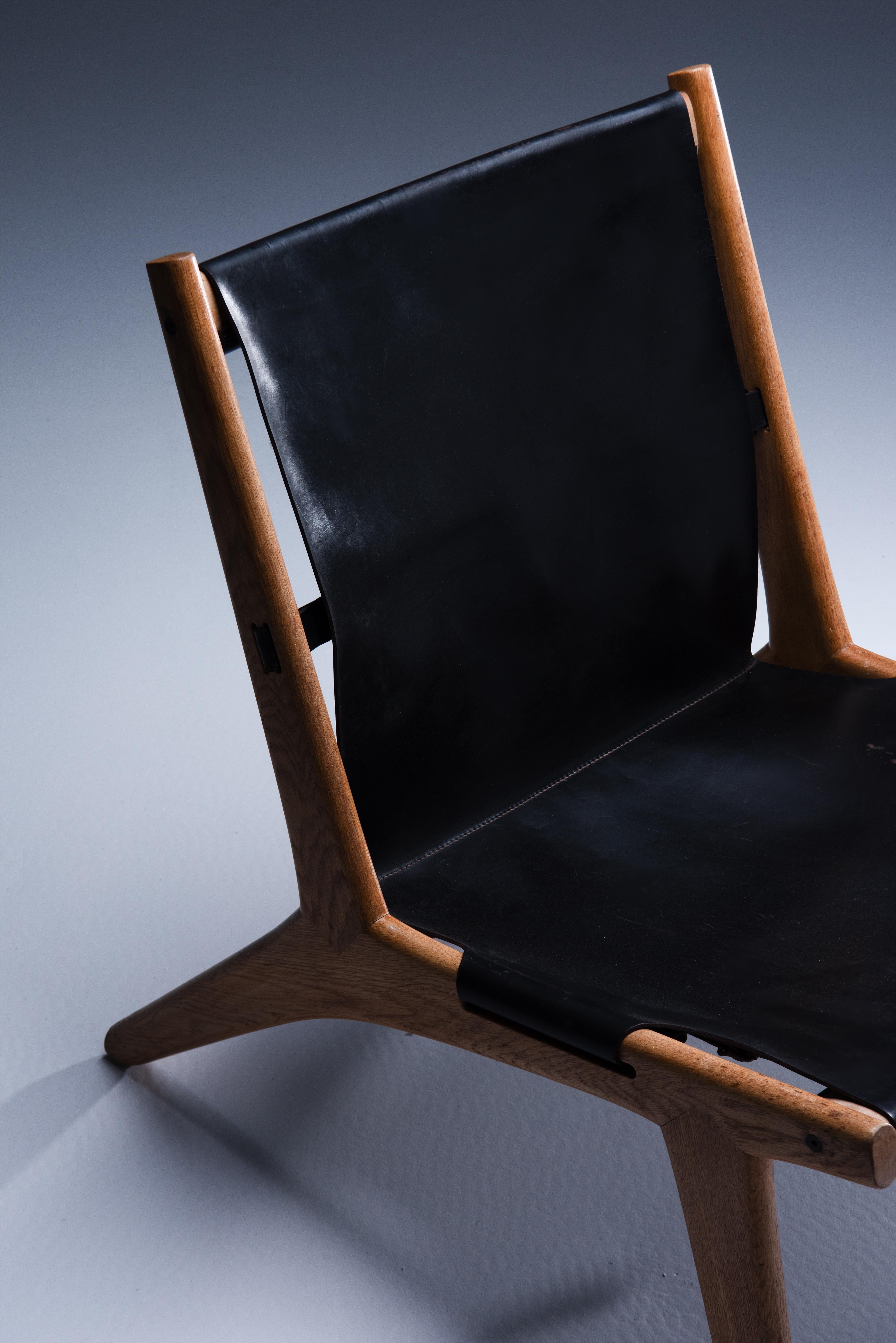 Mid-Century Modern Hunting Chair 'Model 204 ' by Uno § Östen Kristiansson for Luxus