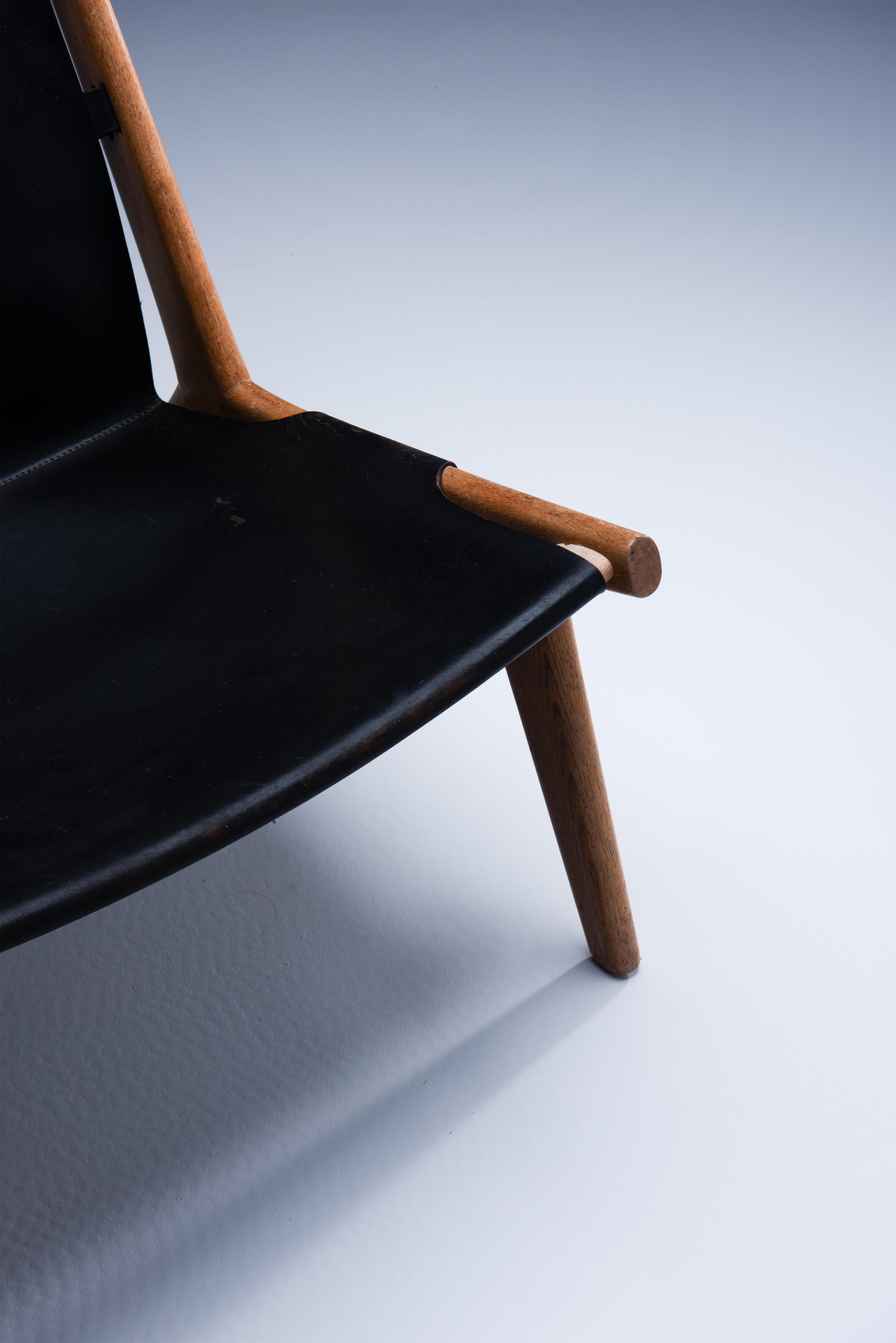 20th Century Hunting Chair 'Model 204 ' by Uno § Östen Kristiansson for Luxus