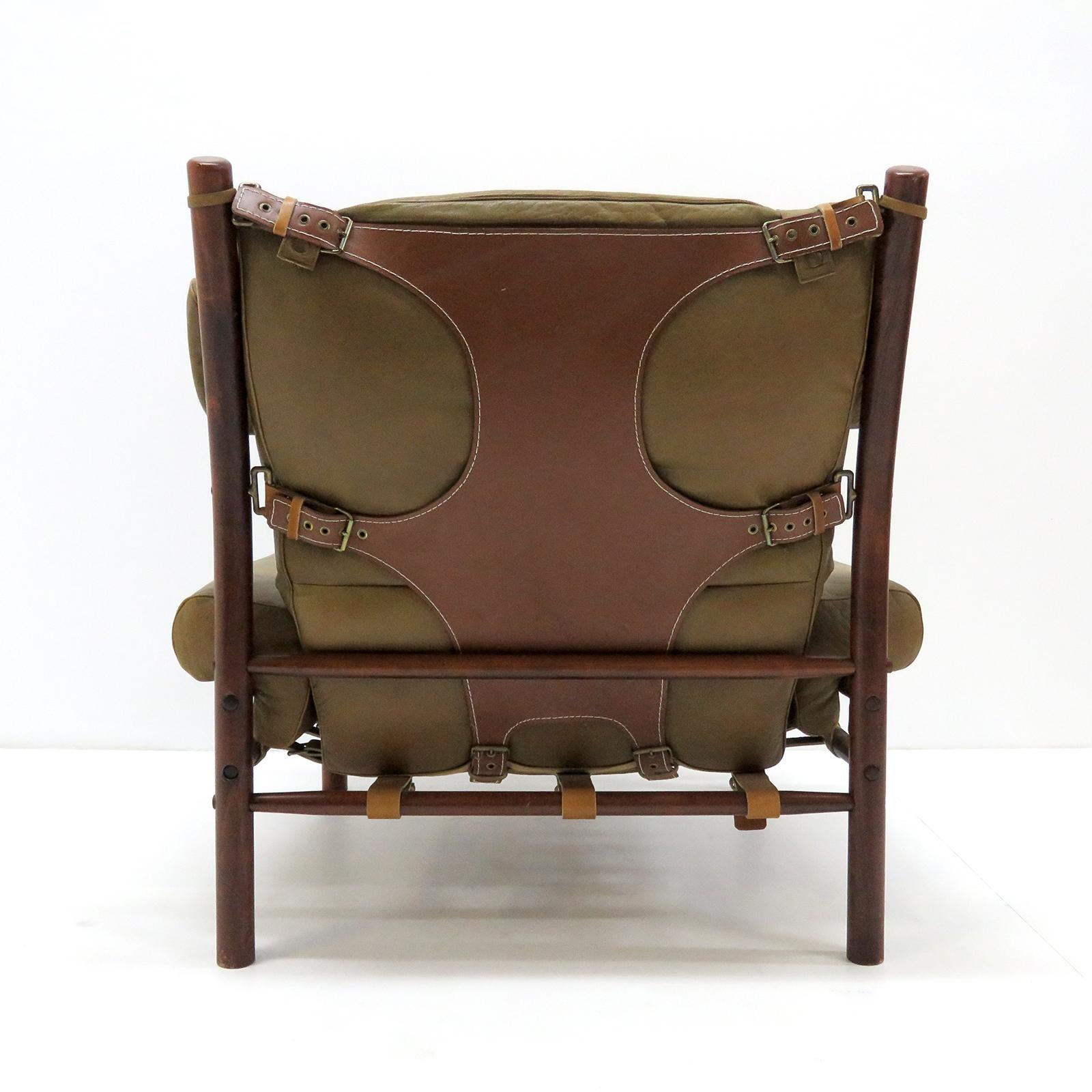 Stained Easy Chair Model Inca by Arne Norell, 1960s