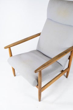 Easy Chair, Model J65 in Light Wood by Ejvind Johansson, 1960s