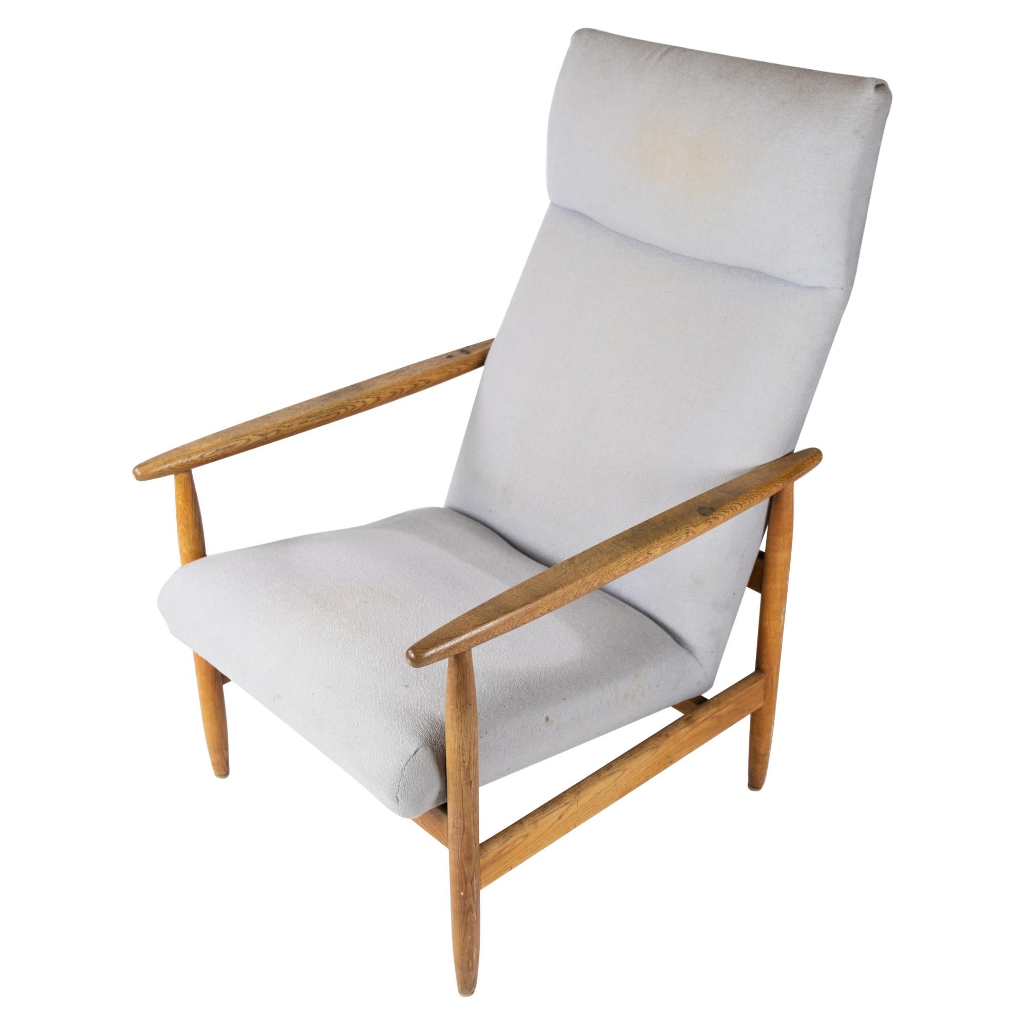 Easy Chair, Model J65 in Light Wood by Ejvind Johansson, 1960s