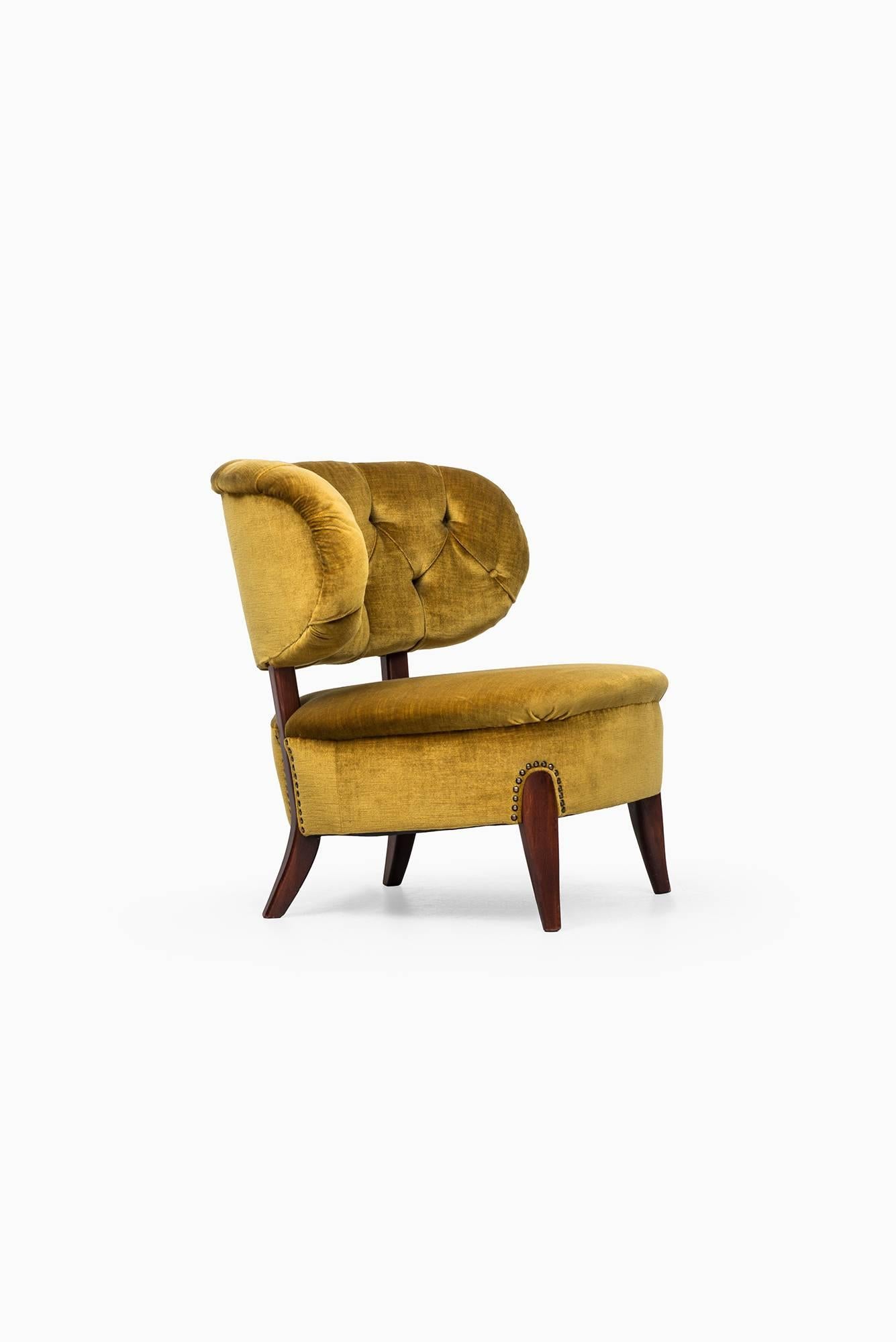 Scandinave moderne Fauteuil Schulz conçu par Otto Schulz et fabriqué par Boet en Suède en vente