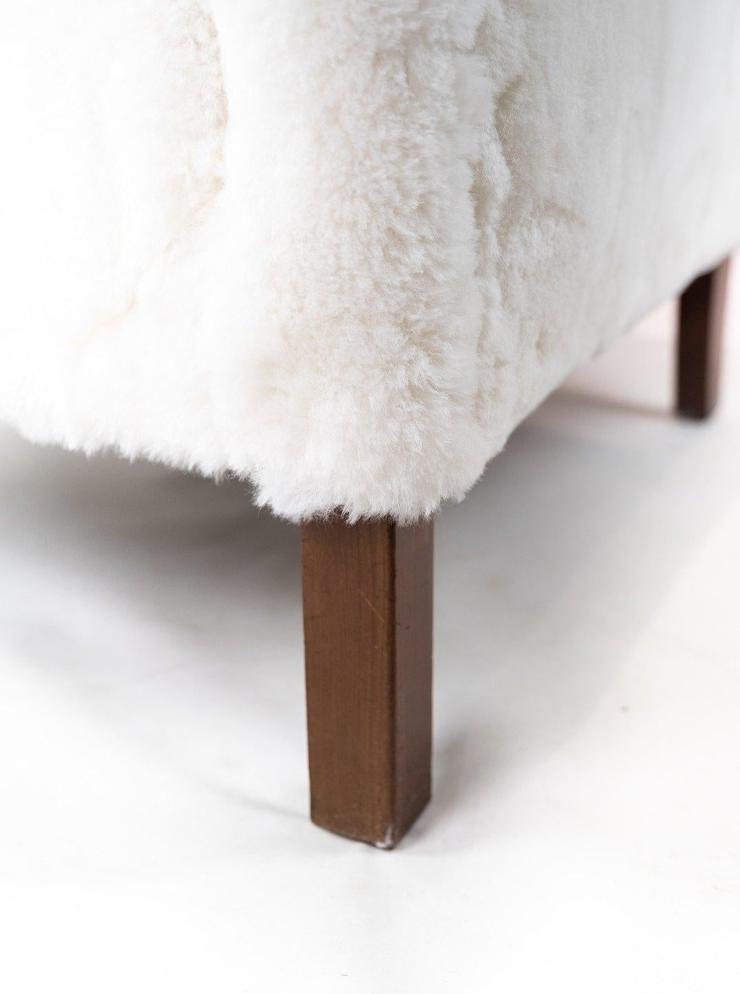 sheep wool chair