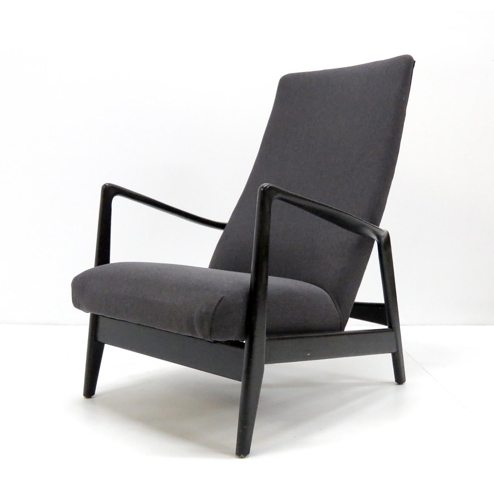 Mid-Century Modern Easy Chair No. 829 by Gio Ponti for Cassina