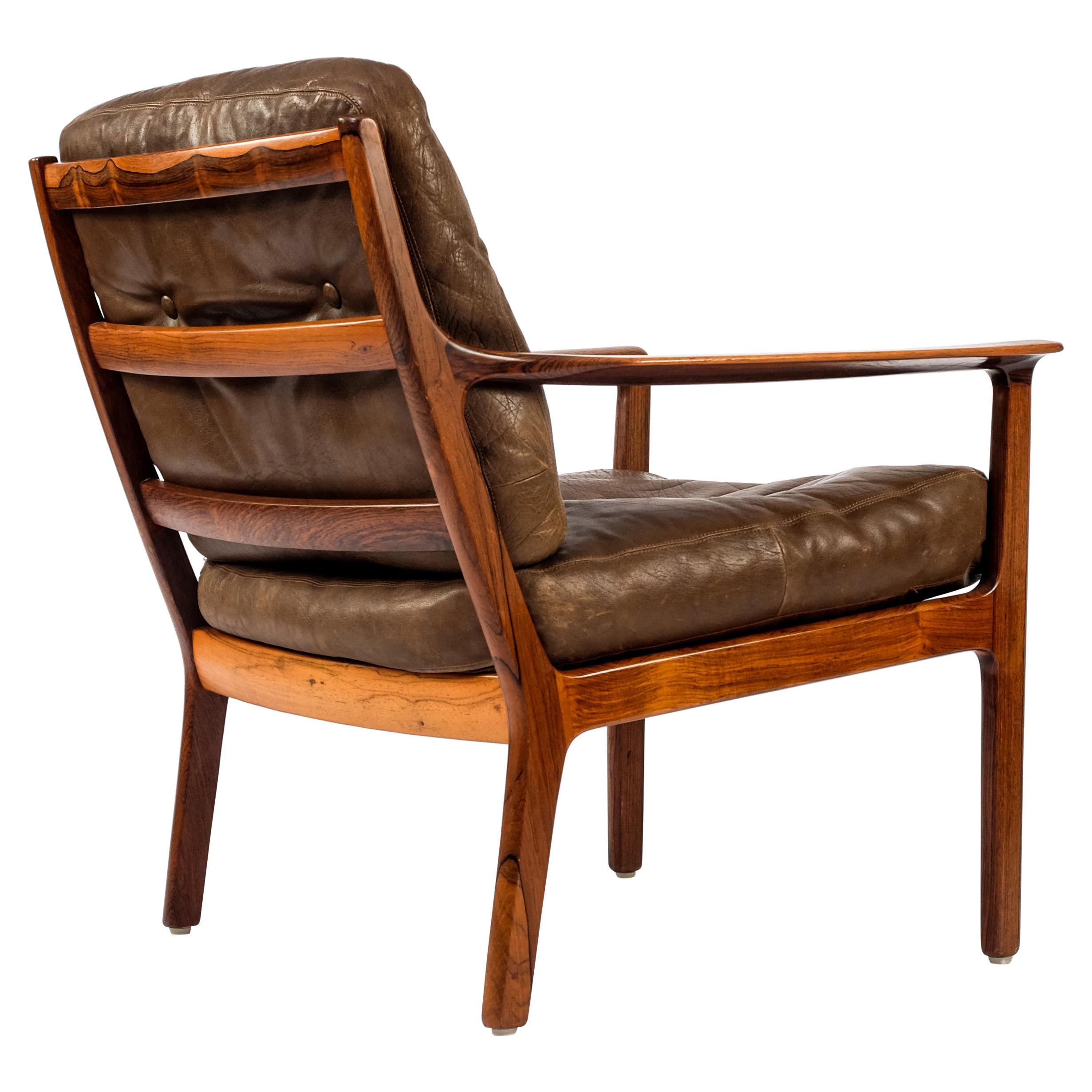 Easy Chair "Nr. 935" by Fredrik Kayser for Vatne Møbler, 1960s