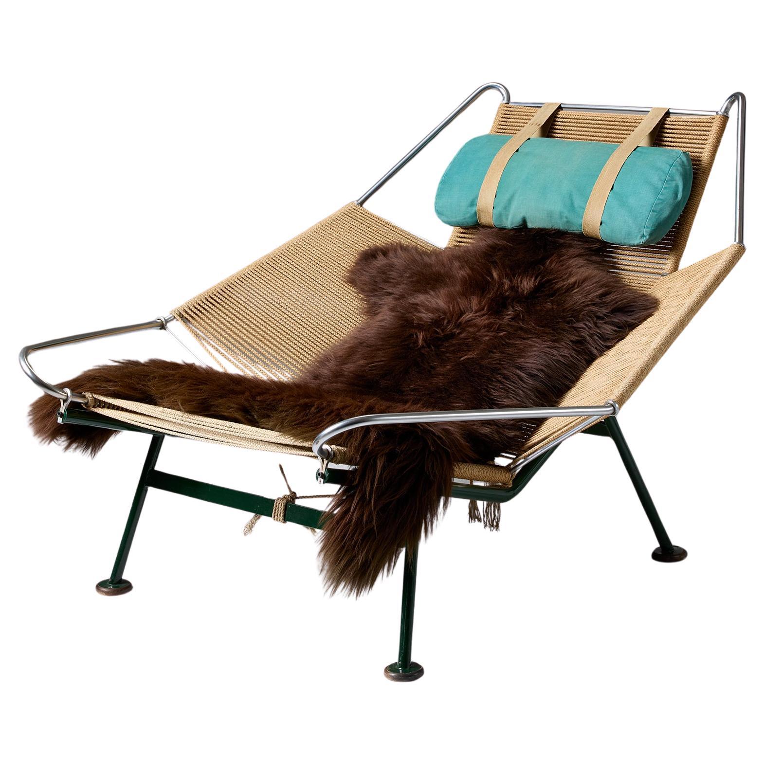 Easy chair 'The Flag Halyard Chair' Designed by Hans J. Wegner