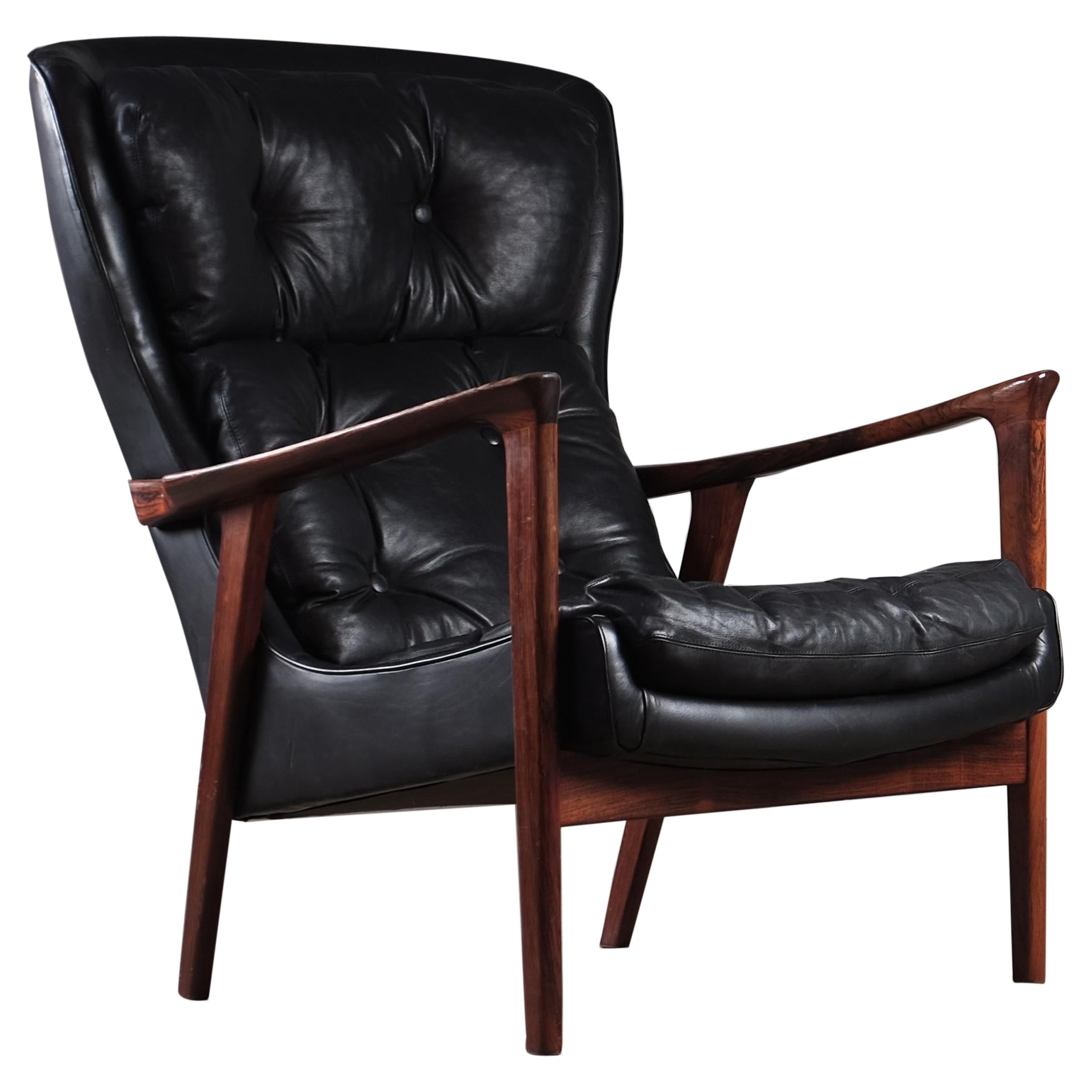 Easy Chair "Tunis" by Inge Andersson, Sweden, 1960s