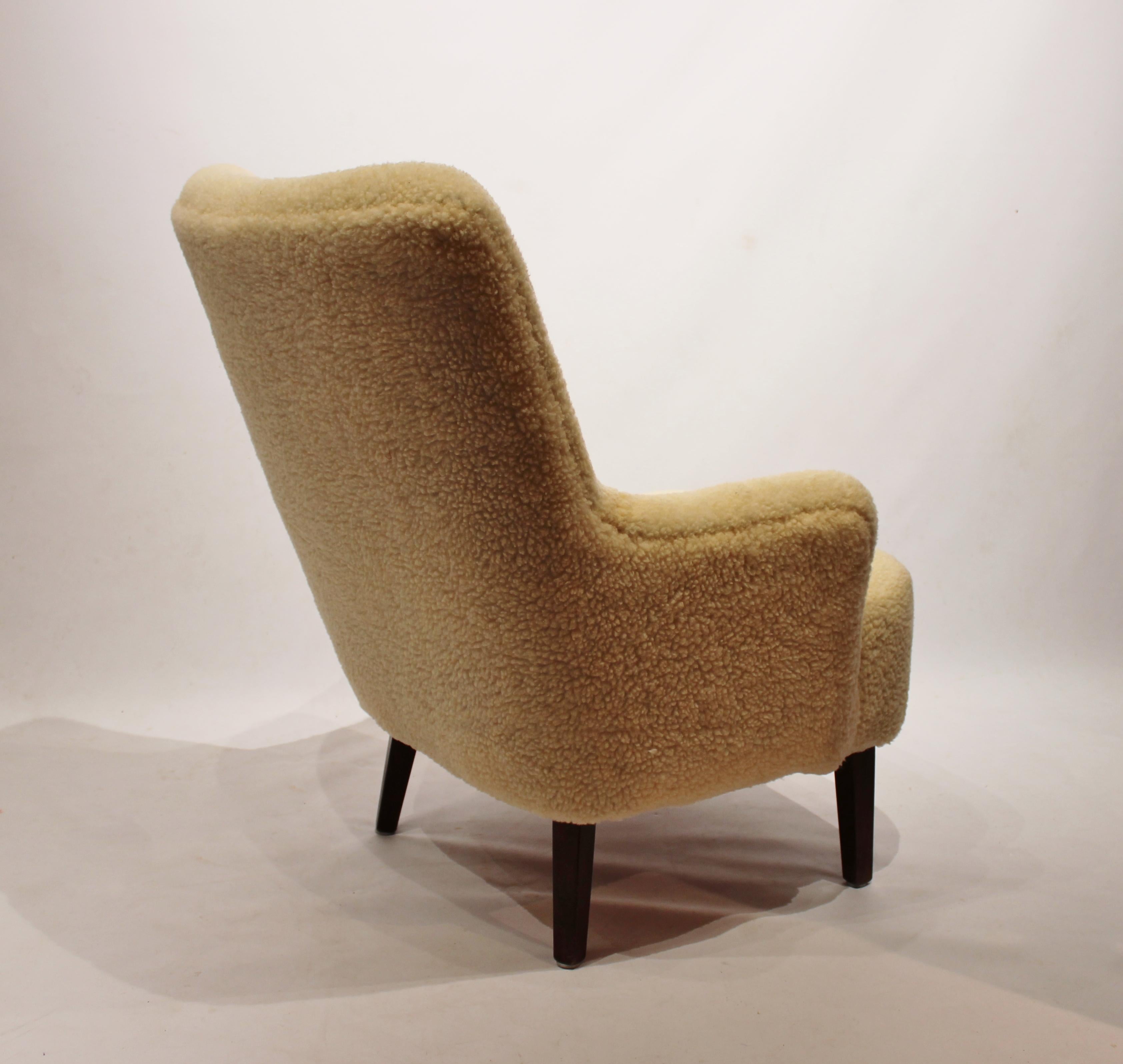 sheep wool chair