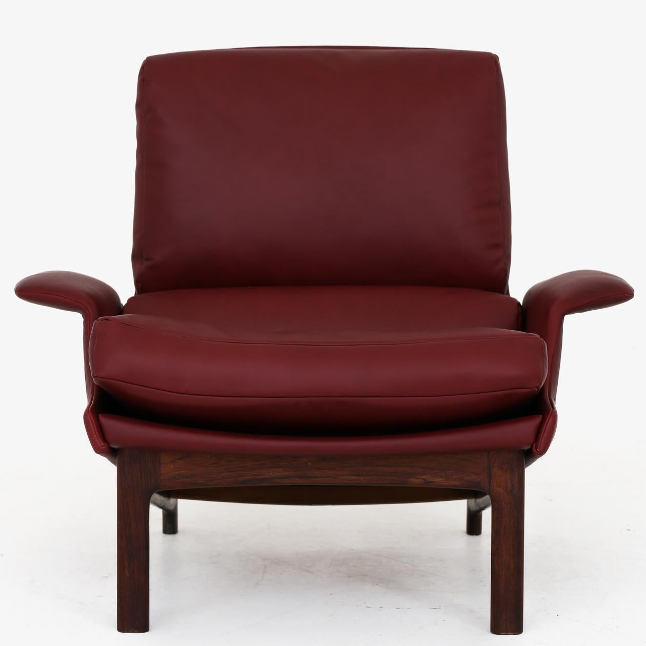 Fauteuil avec repose-pieds d'Ib Kofod Larsen en vente 2