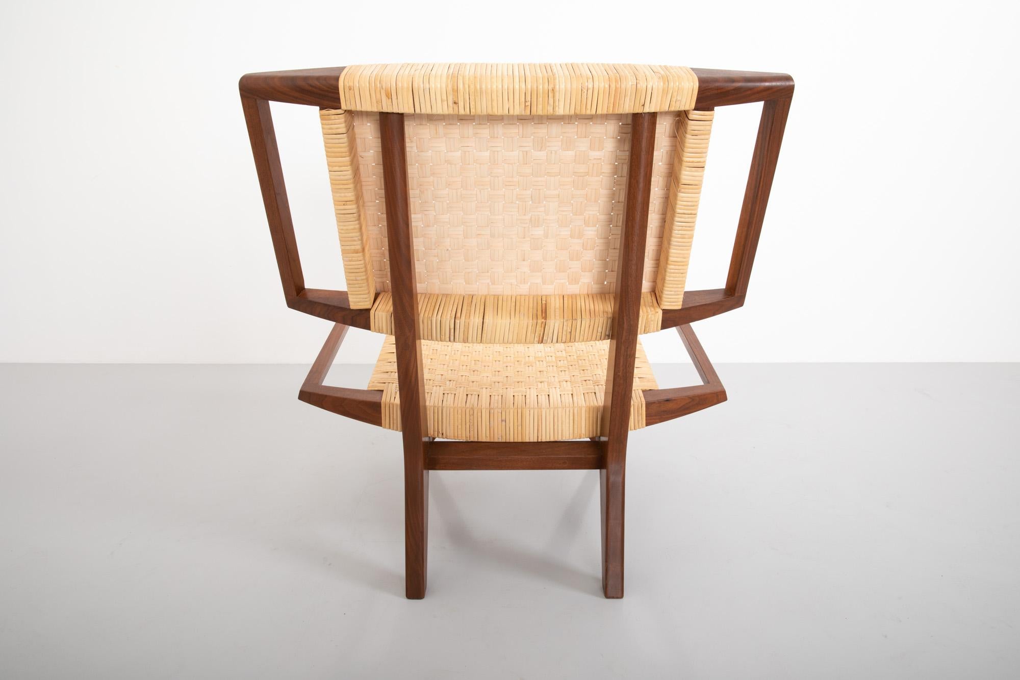 Easy Chairs and Ottomans by Paul László for Glenn of California, 1950s For Sale 4